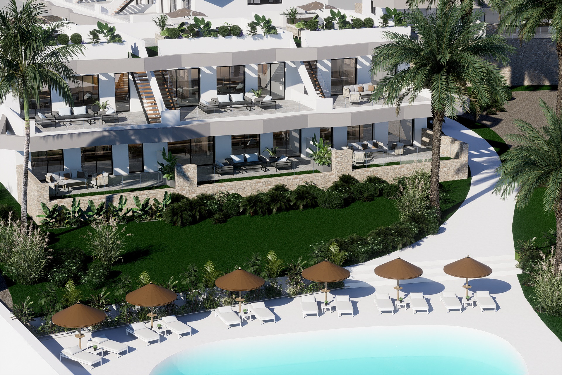 Nieuwbouw Woningen - Bungalow -
Finestrat
