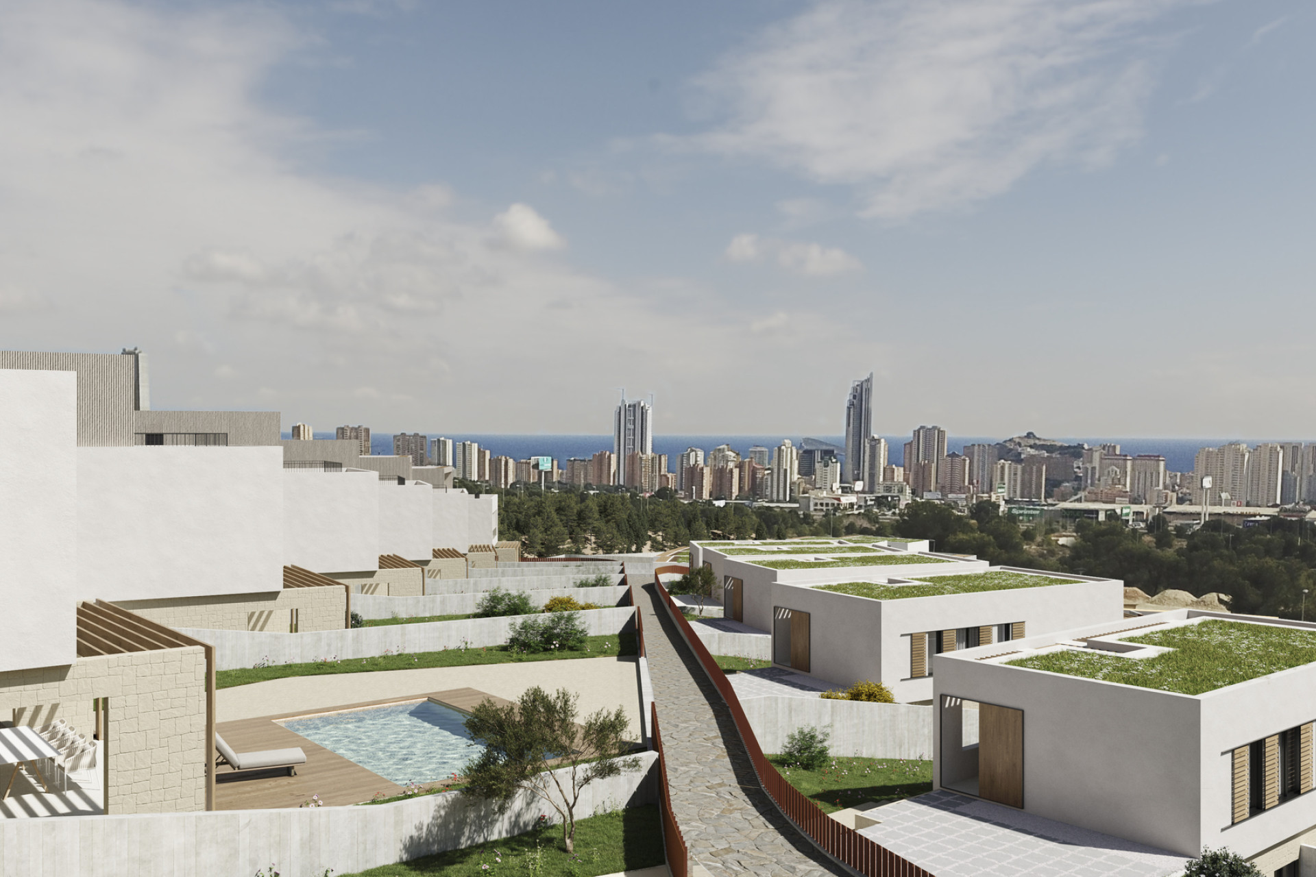 Nieuwbouw Woningen - Herenhuis -
Finestrat