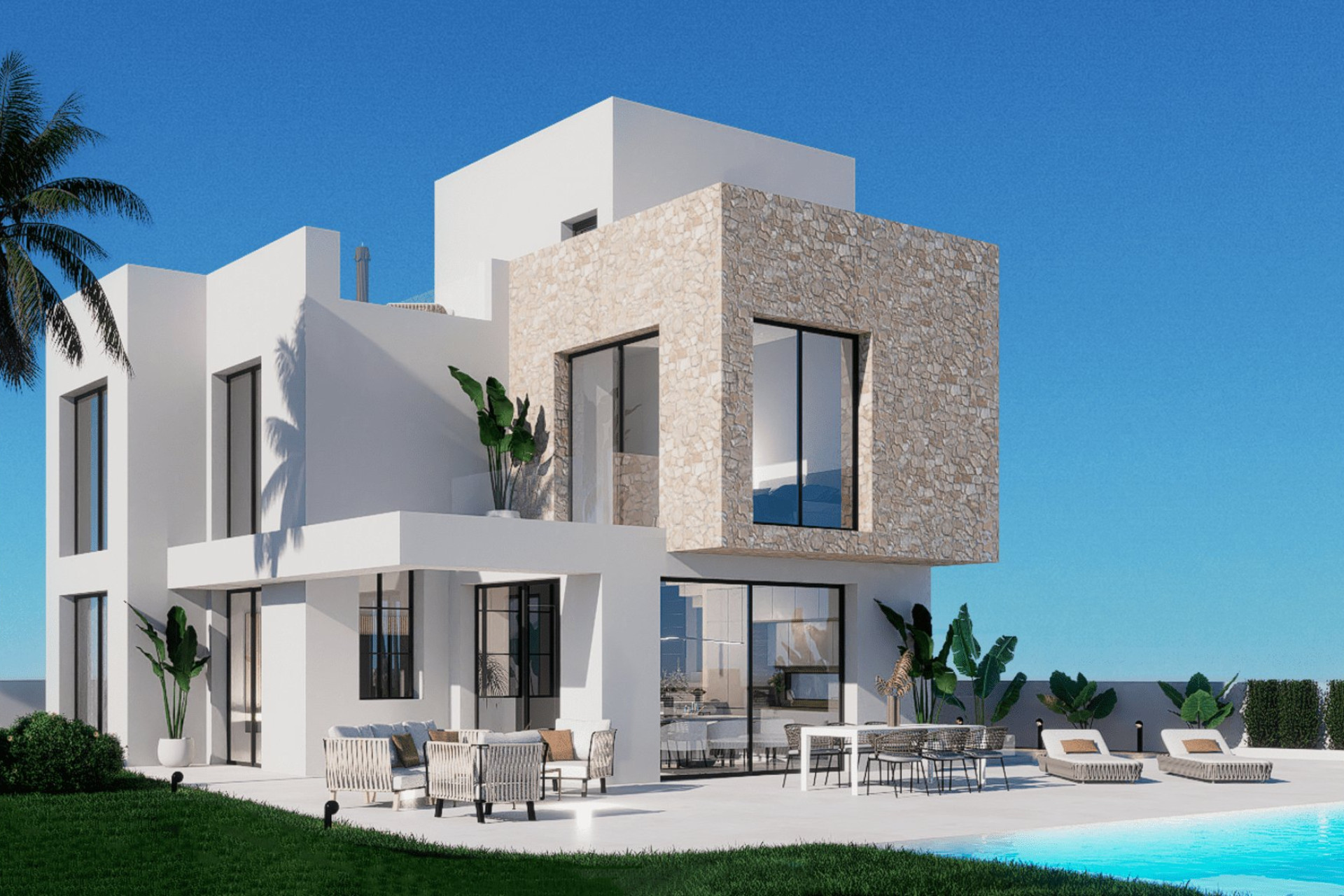 Nieuwbouw Woningen - Herenhuis -
Finestrat