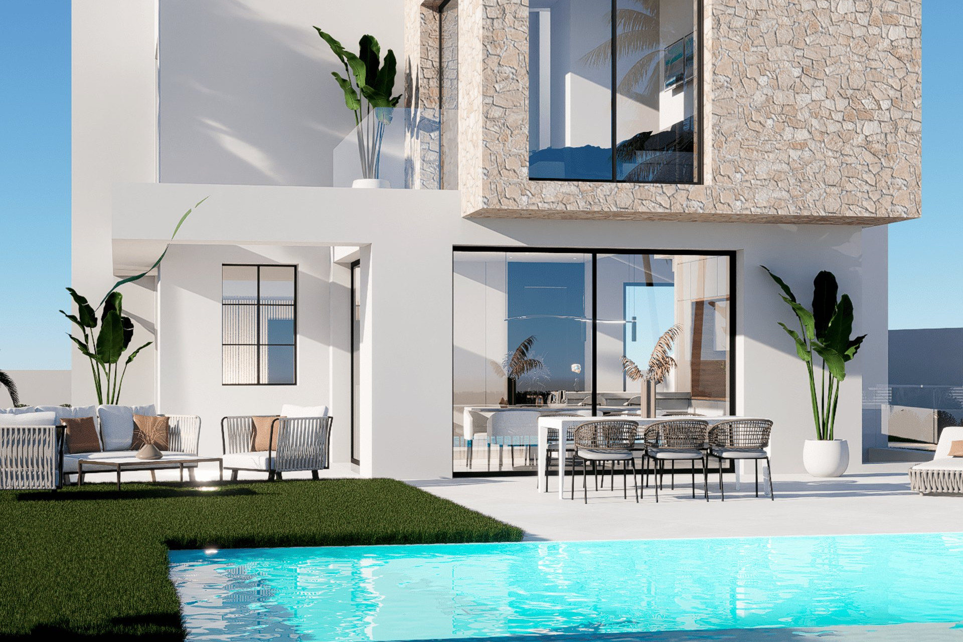 Nieuwbouw Woningen - Herenhuis -
Finestrat