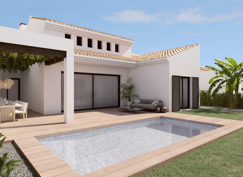 Nieuwbouw Woningen - low-bungalow -
Algorfa