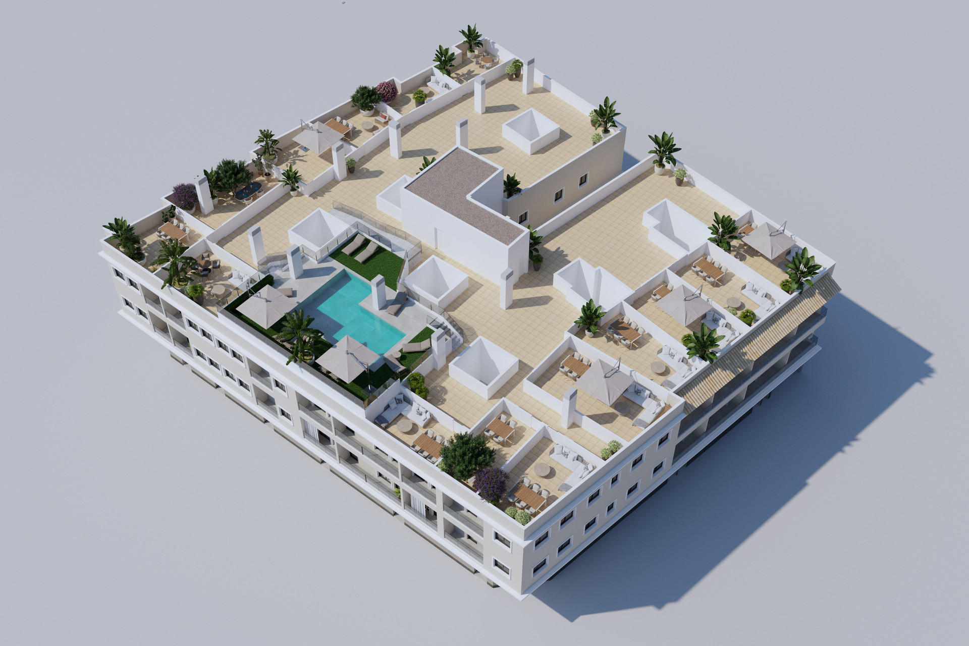 Nieuwbouw Woningen - Penthouse -
Algorfa