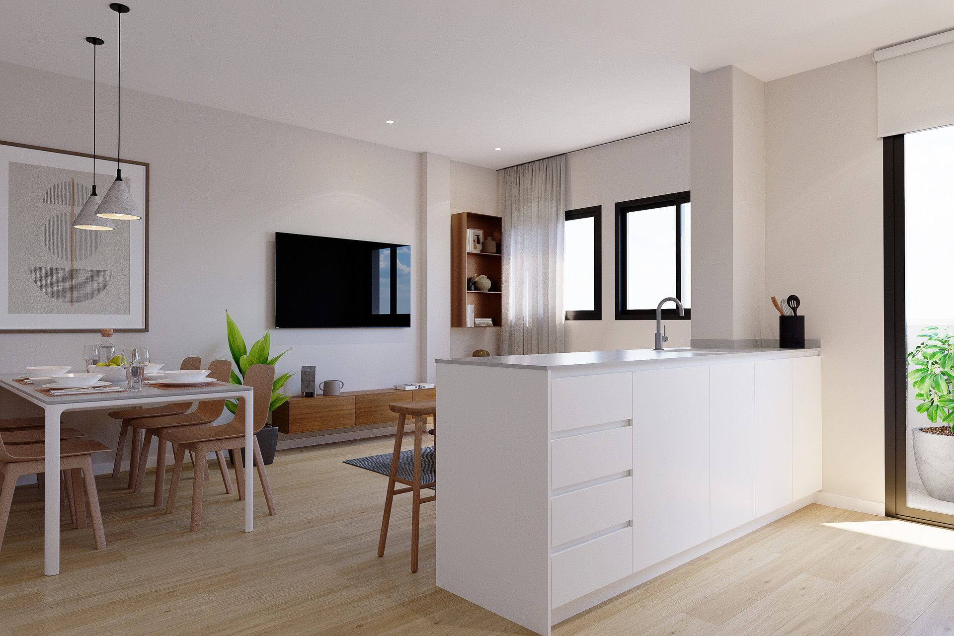 Nieuwbouw Woningen - Penthouse -
Algorfa
