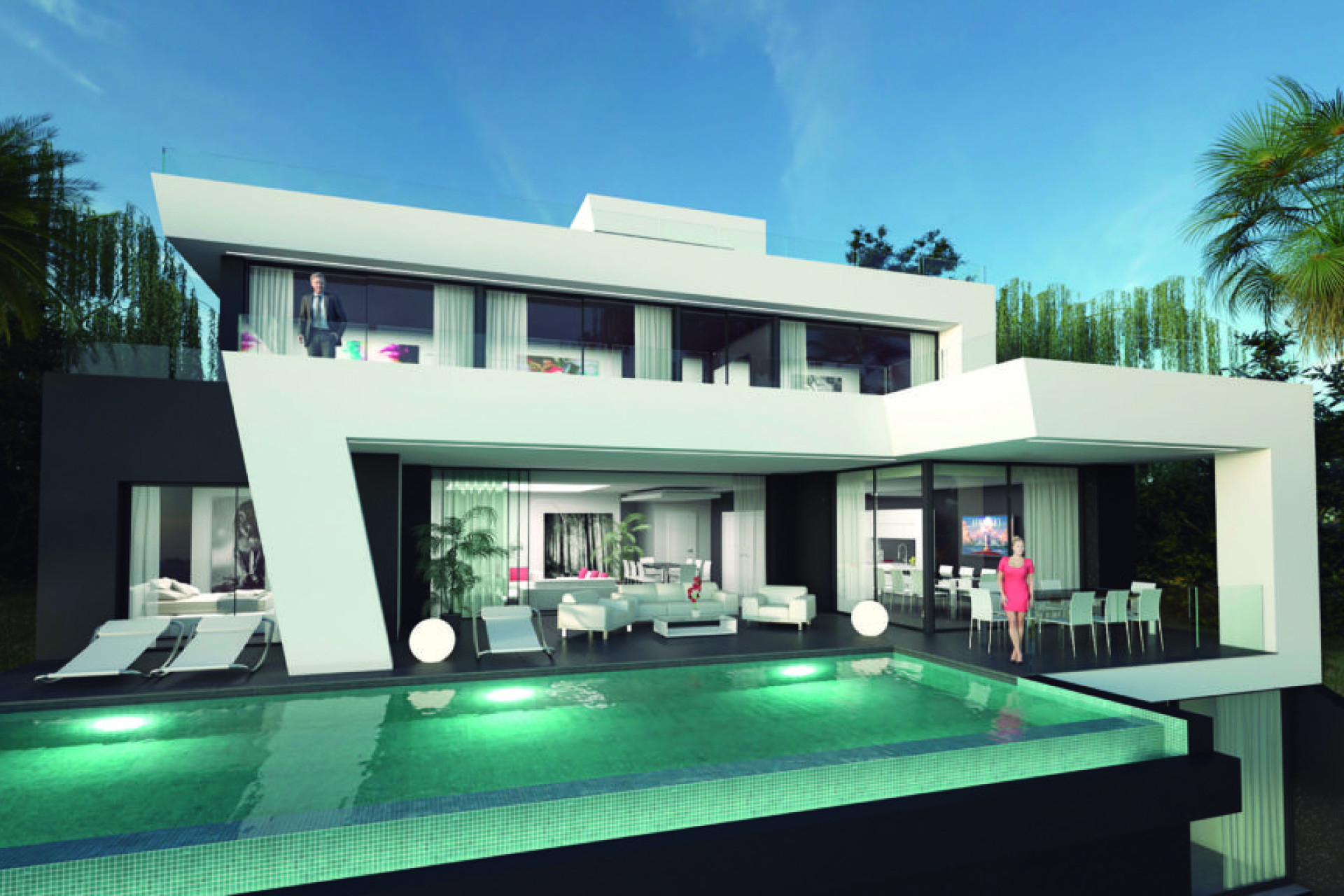 Nieuwbouw Woningen - Villa -
Benalmádena