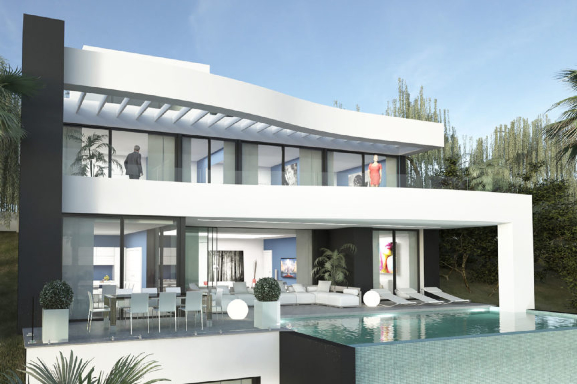 Nieuwbouw Woningen - Villa -
Benalmádena