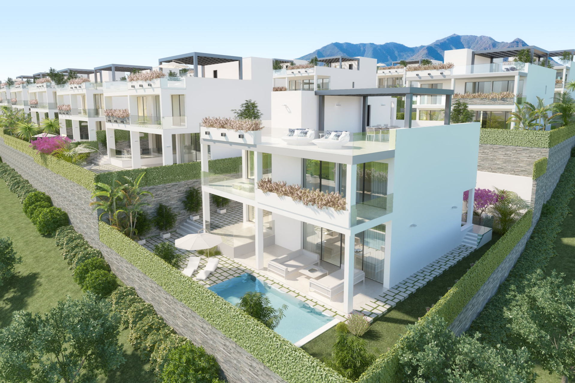 Nieuwbouw Woningen - Villa -
Estepona