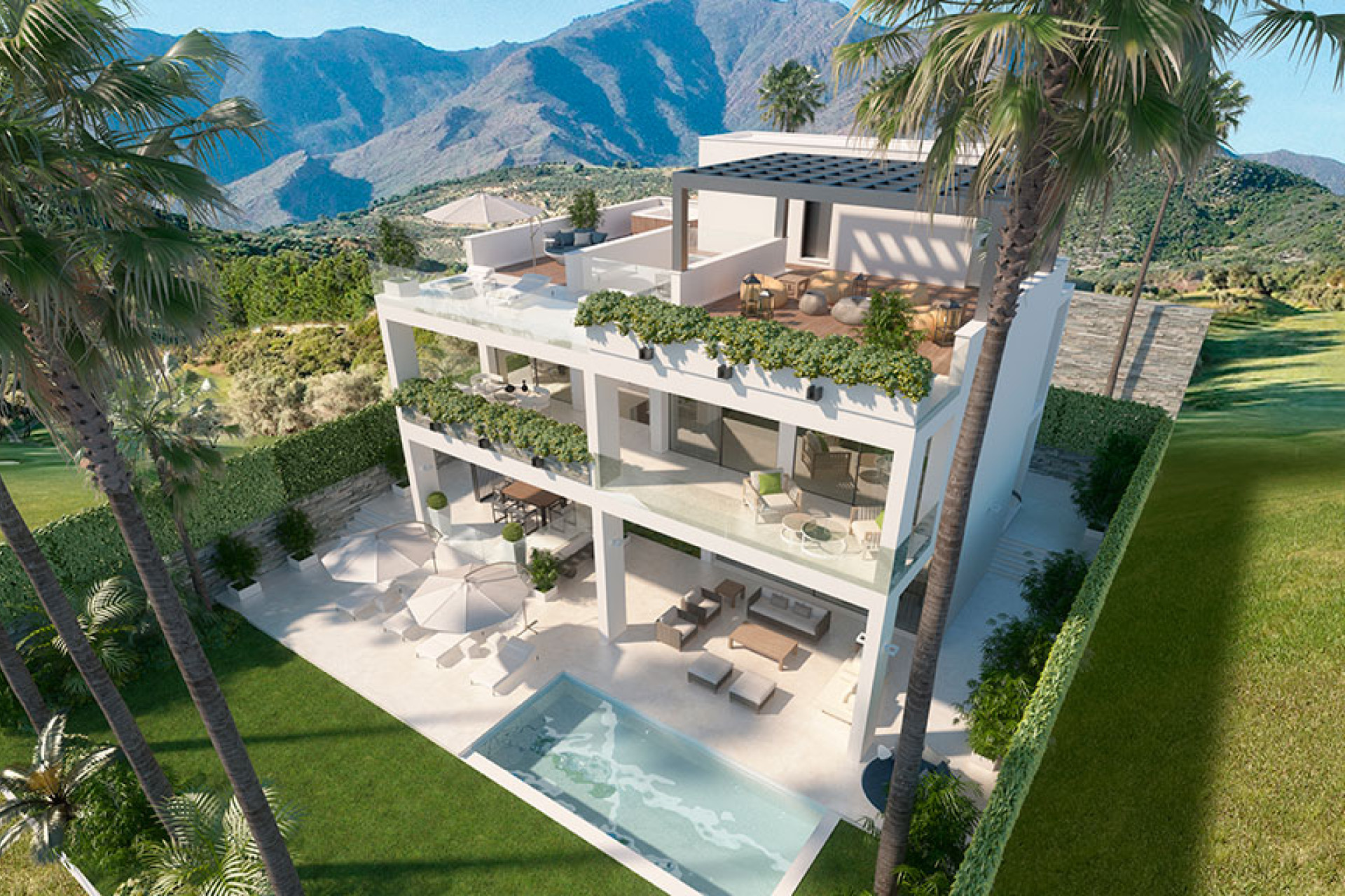 Nieuwbouw Woningen - Villa -
Estepona