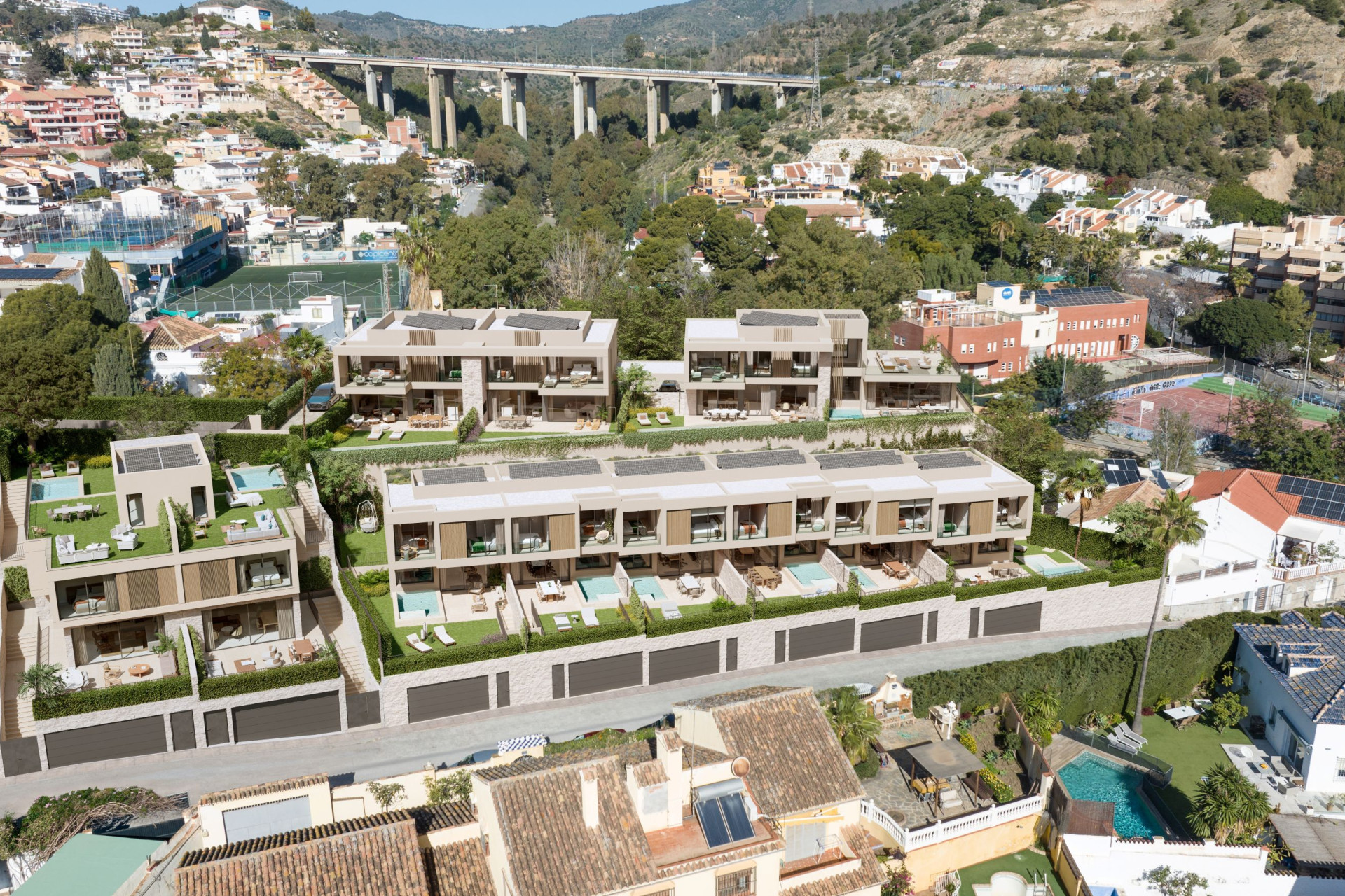 Nieuwbouw Woningen - Villa / Halfvrijstaand -
Malaga