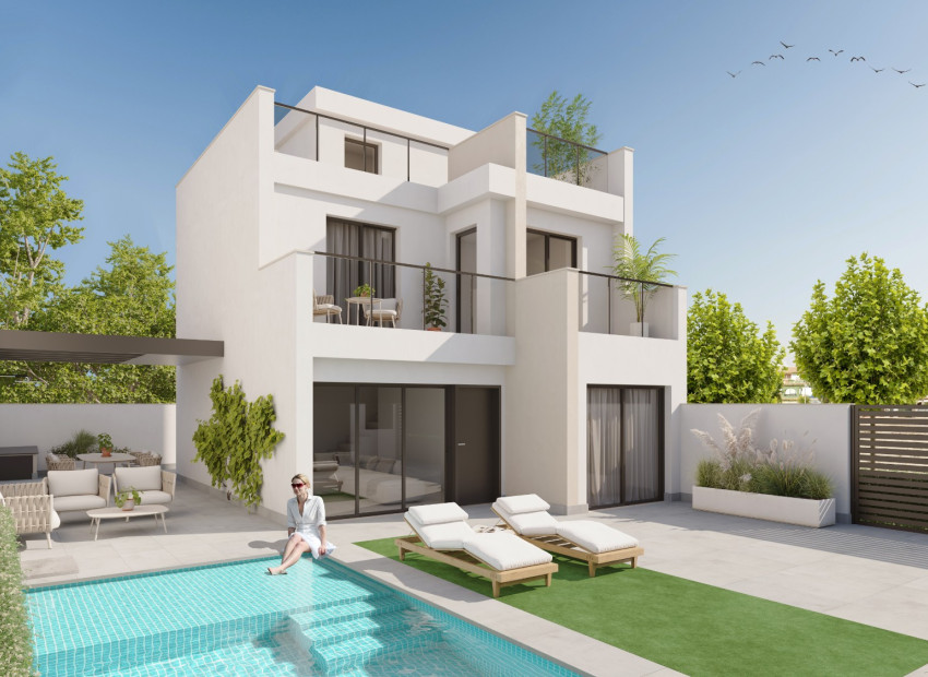 Nieuwbouw Woningen - Villa -
Los Alcázares - Los Narejos