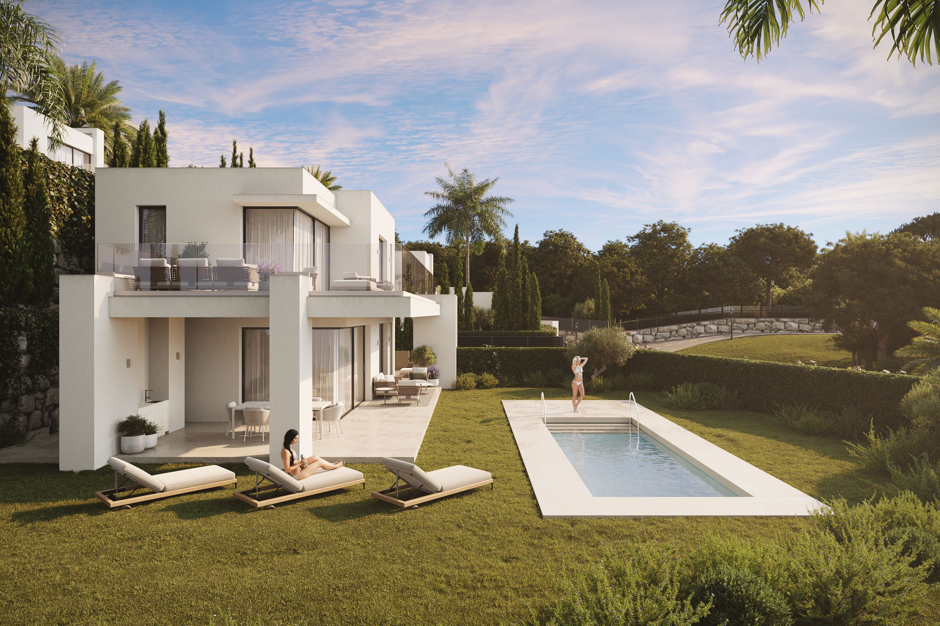 Nieuwbouw Woningen - Villa -
Mijas