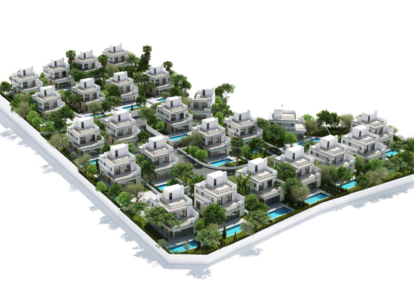 Nieuwbouw Woningen - Villa -
San Miguel de Salinas