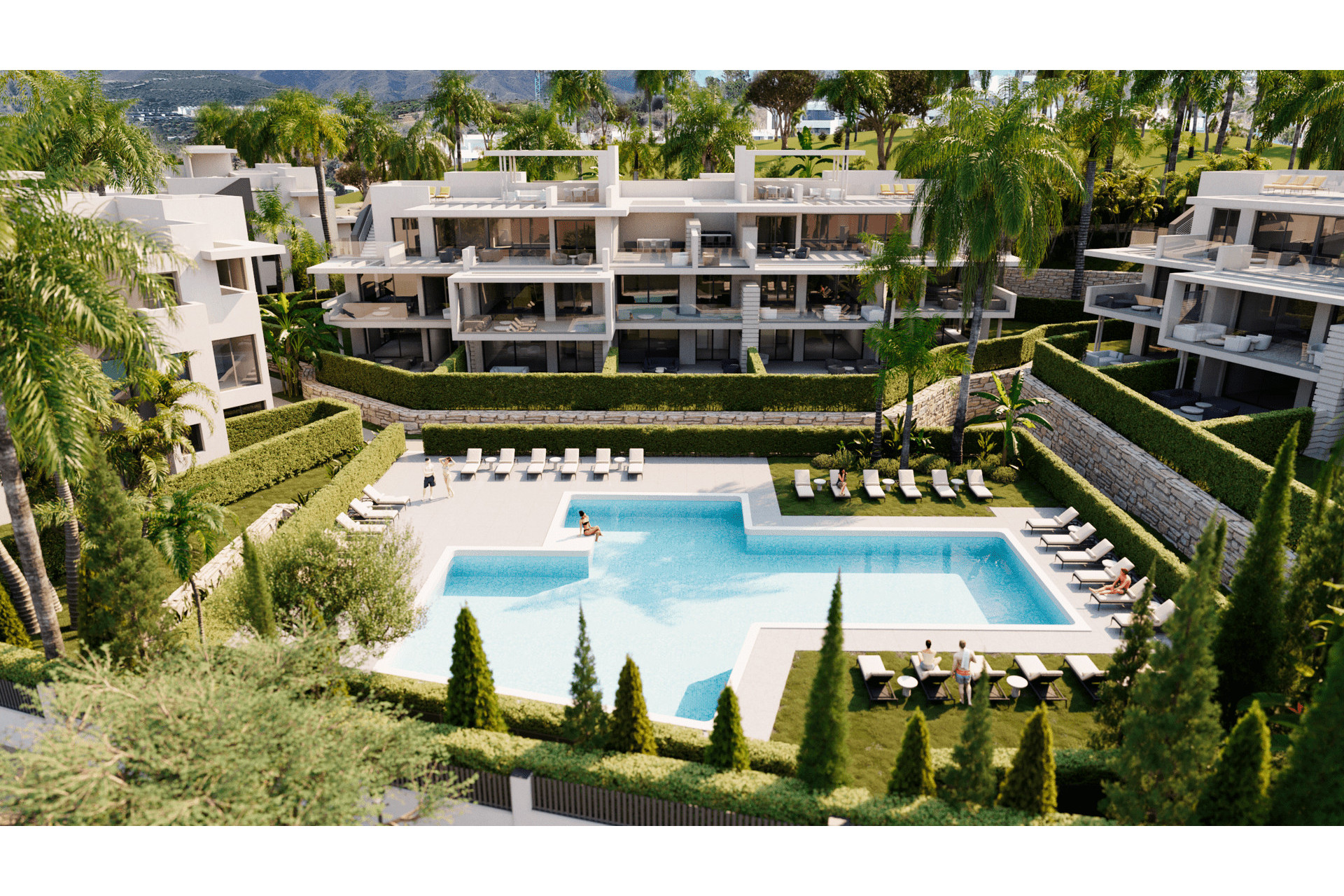 Nouvelle construction - apartment -
Estepona