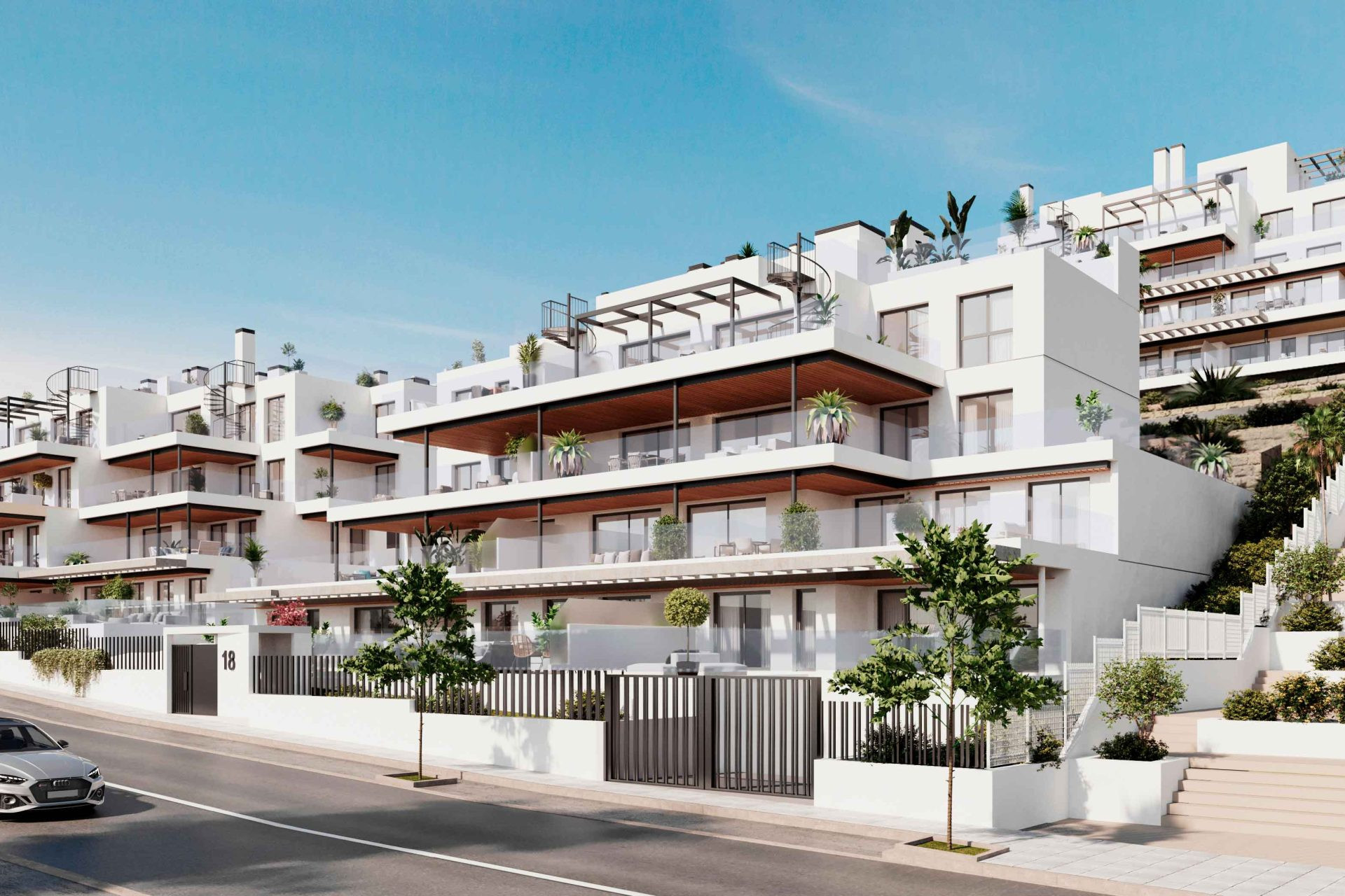 Nouvelle construction - apartment -
Estepona