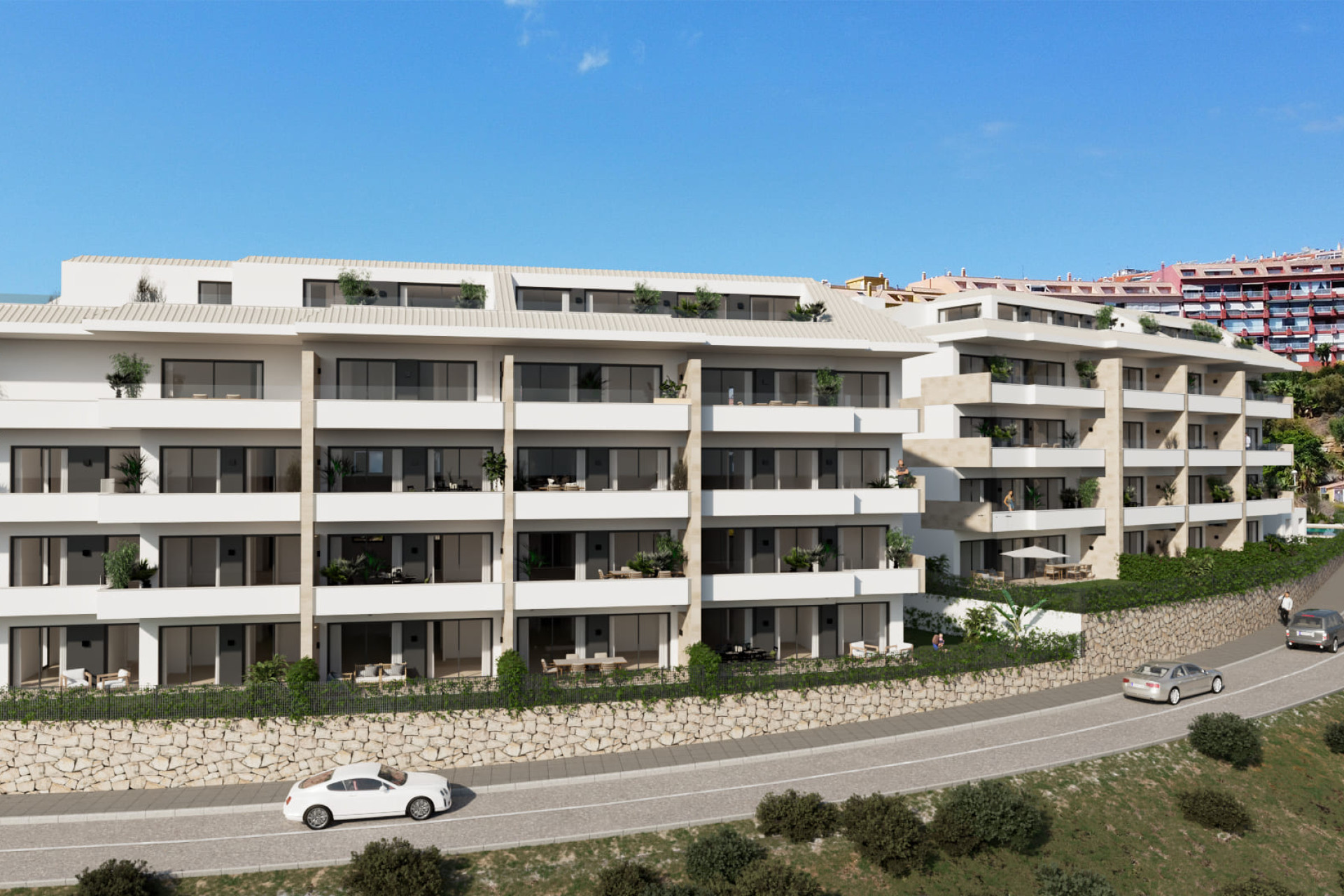 Nouvelle construction - apartment -
Fuengirola