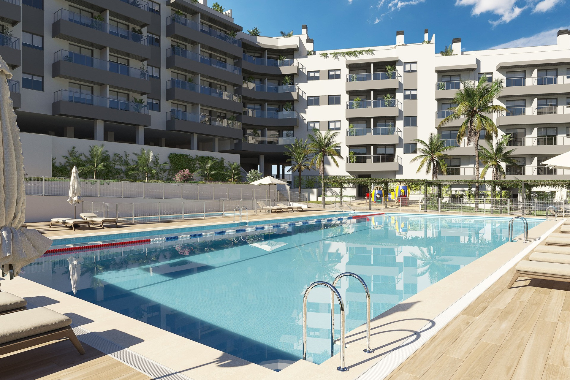 Nouvelle construction - apartment -
Las Lagunas de Mijas