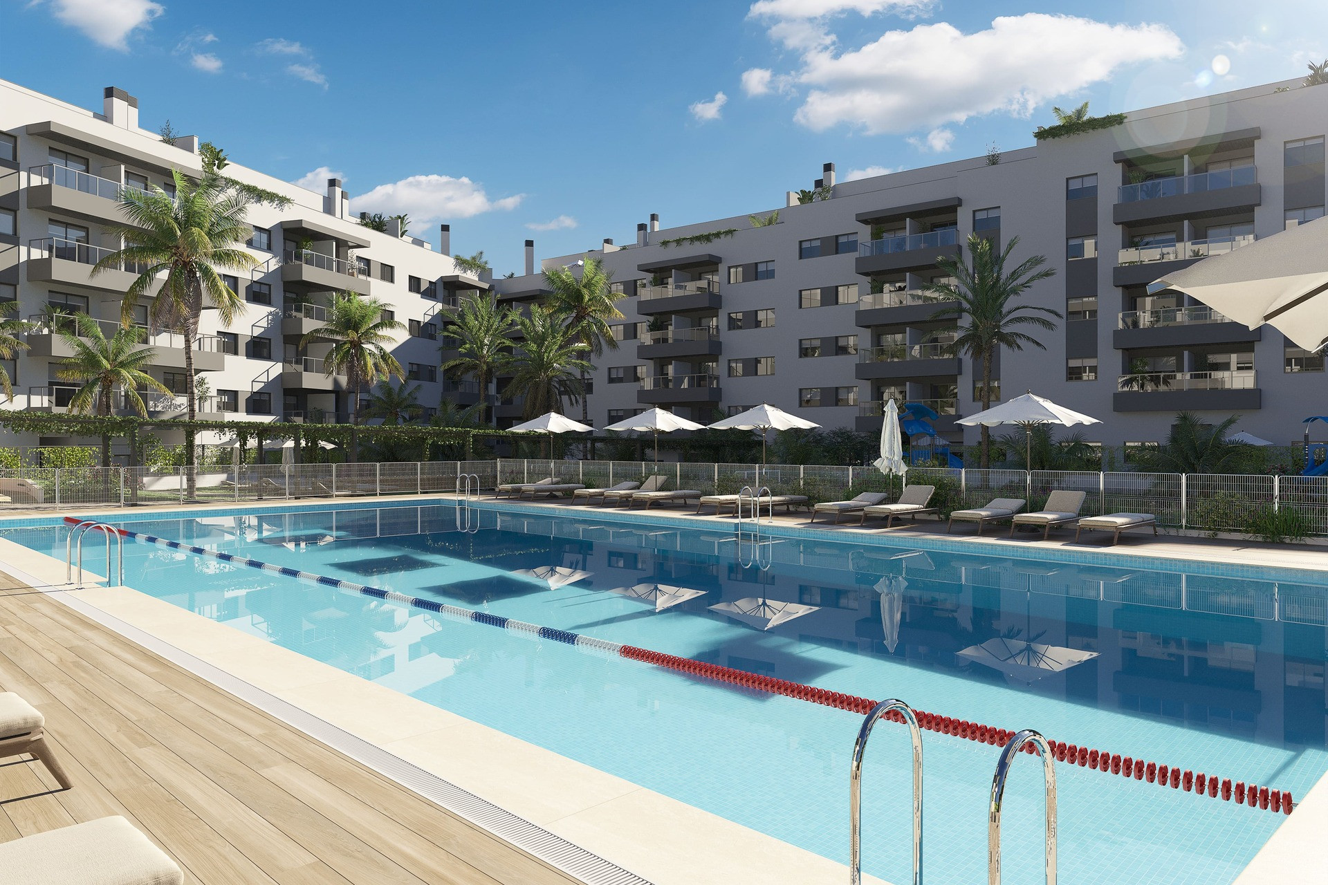 Nouvelle construction - apartment -
Las Lagunas de Mijas