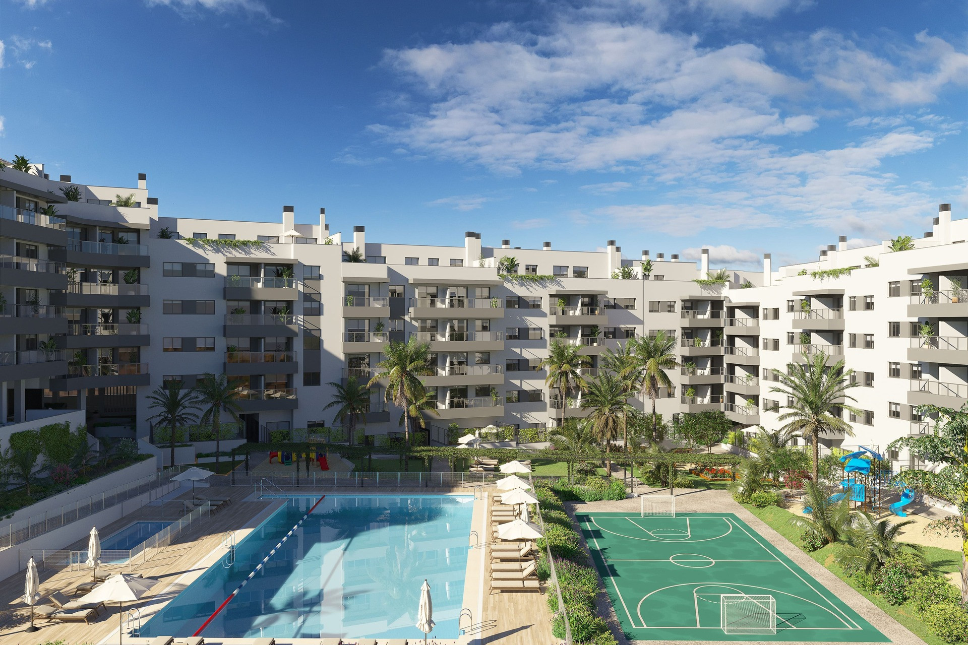 Nouvelle construction - apartment -
Las Lagunas de Mijas