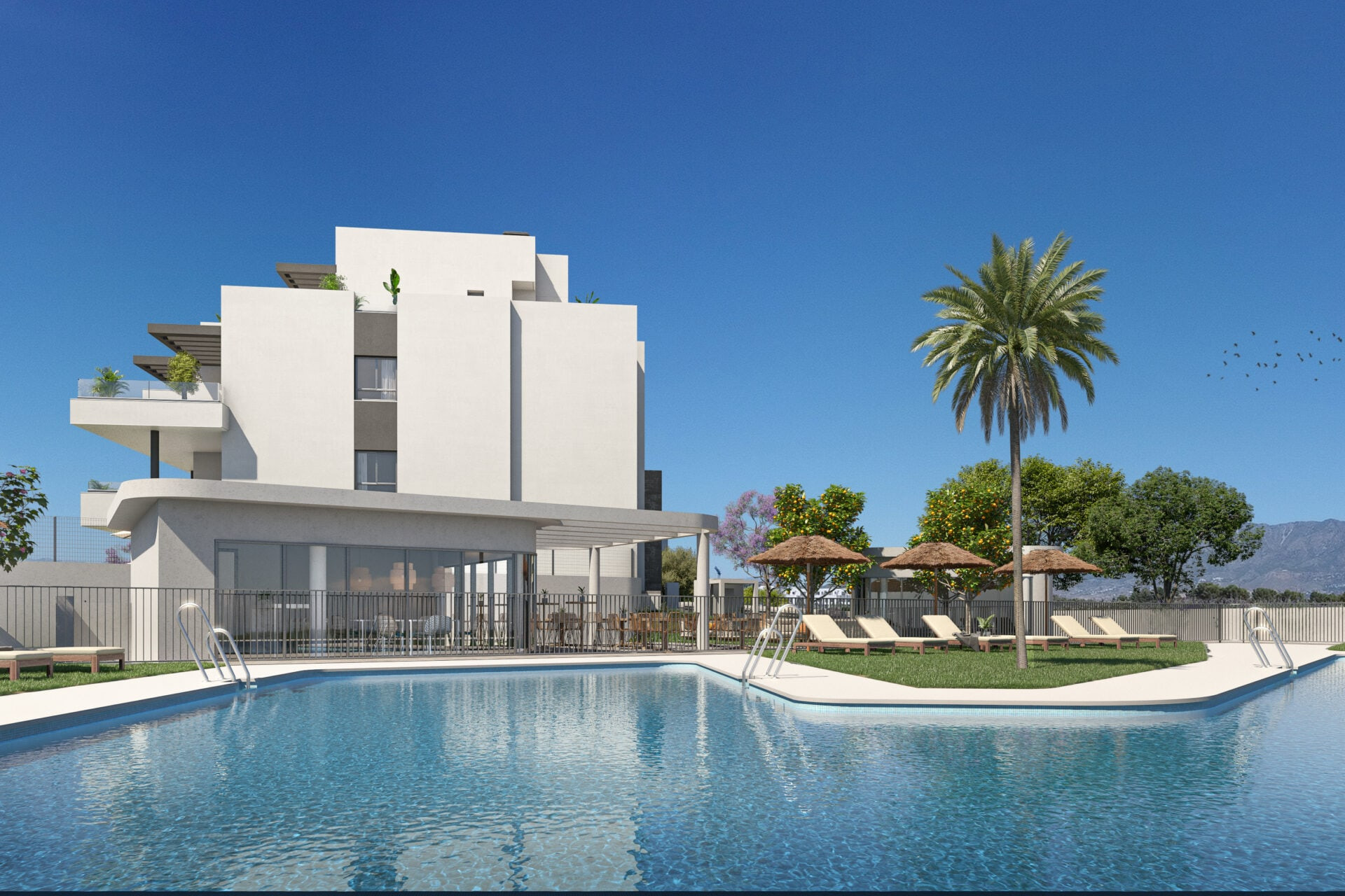 Nouvelle construction - apartment -
Las Lagunas de Mijas