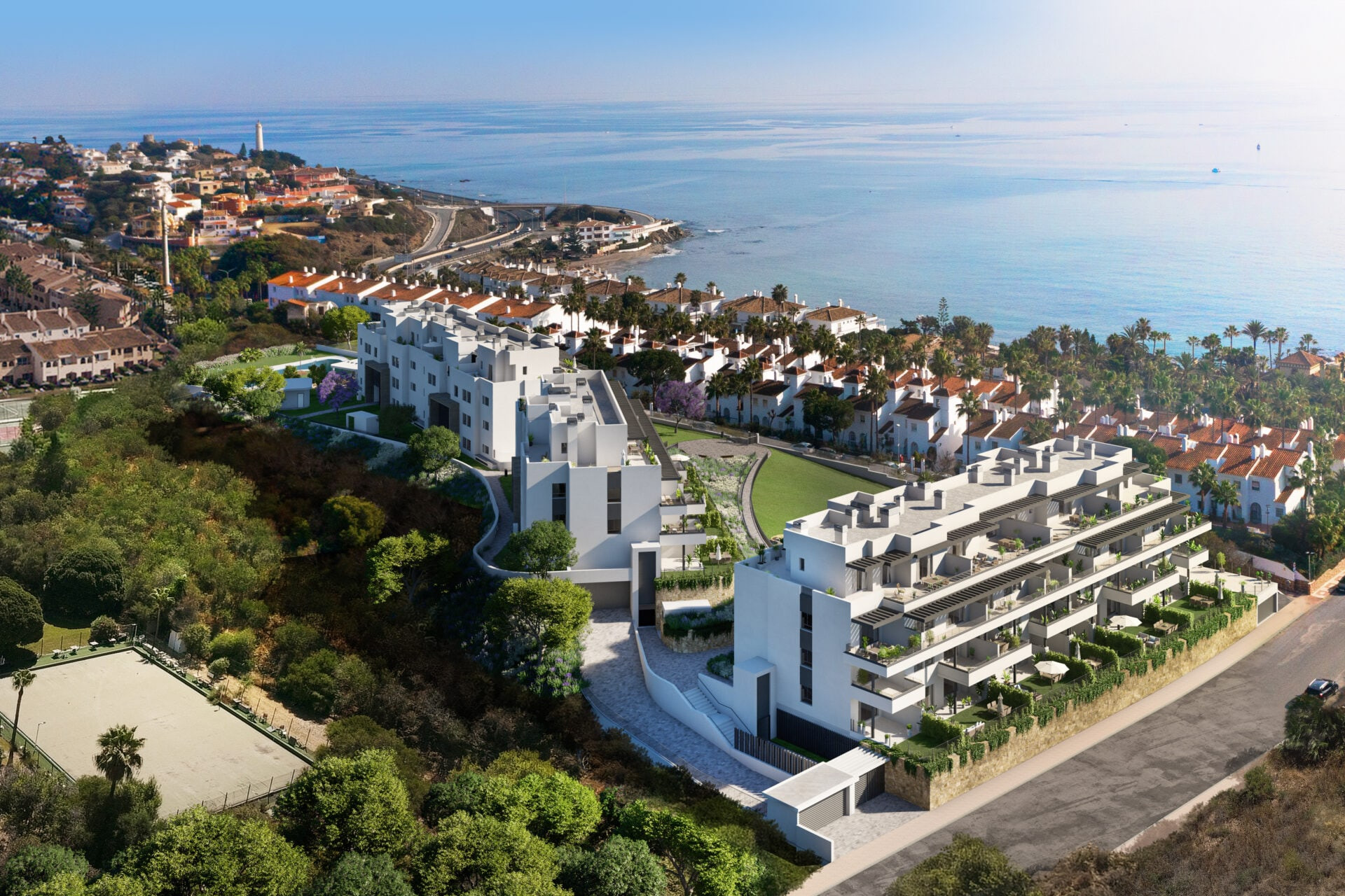 Nouvelle construction - apartment -
Las Lagunas de Mijas