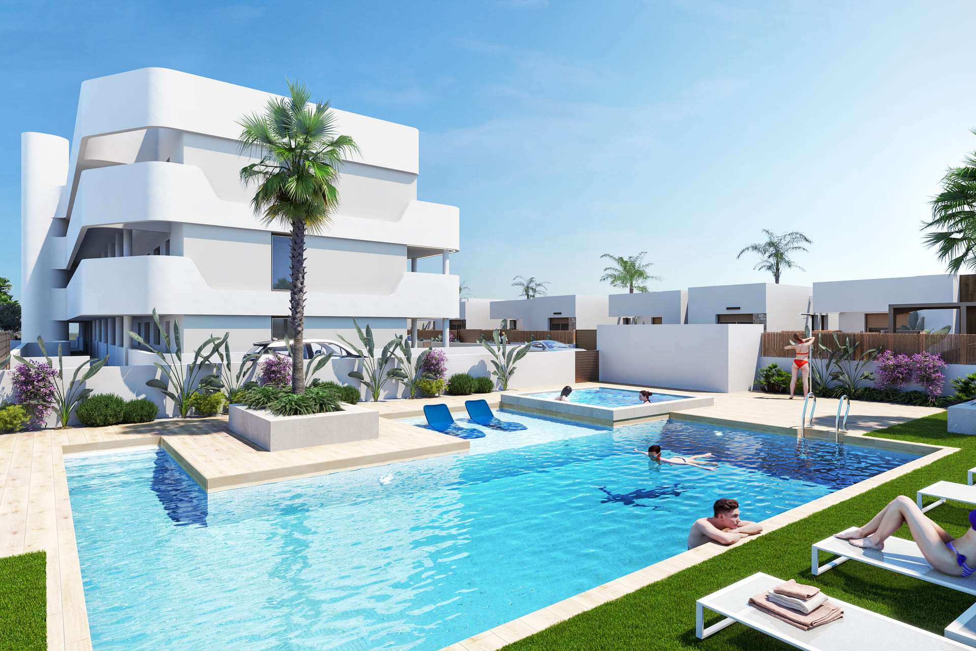 Nouvelle construction - apartment -
 - Los Alcázares