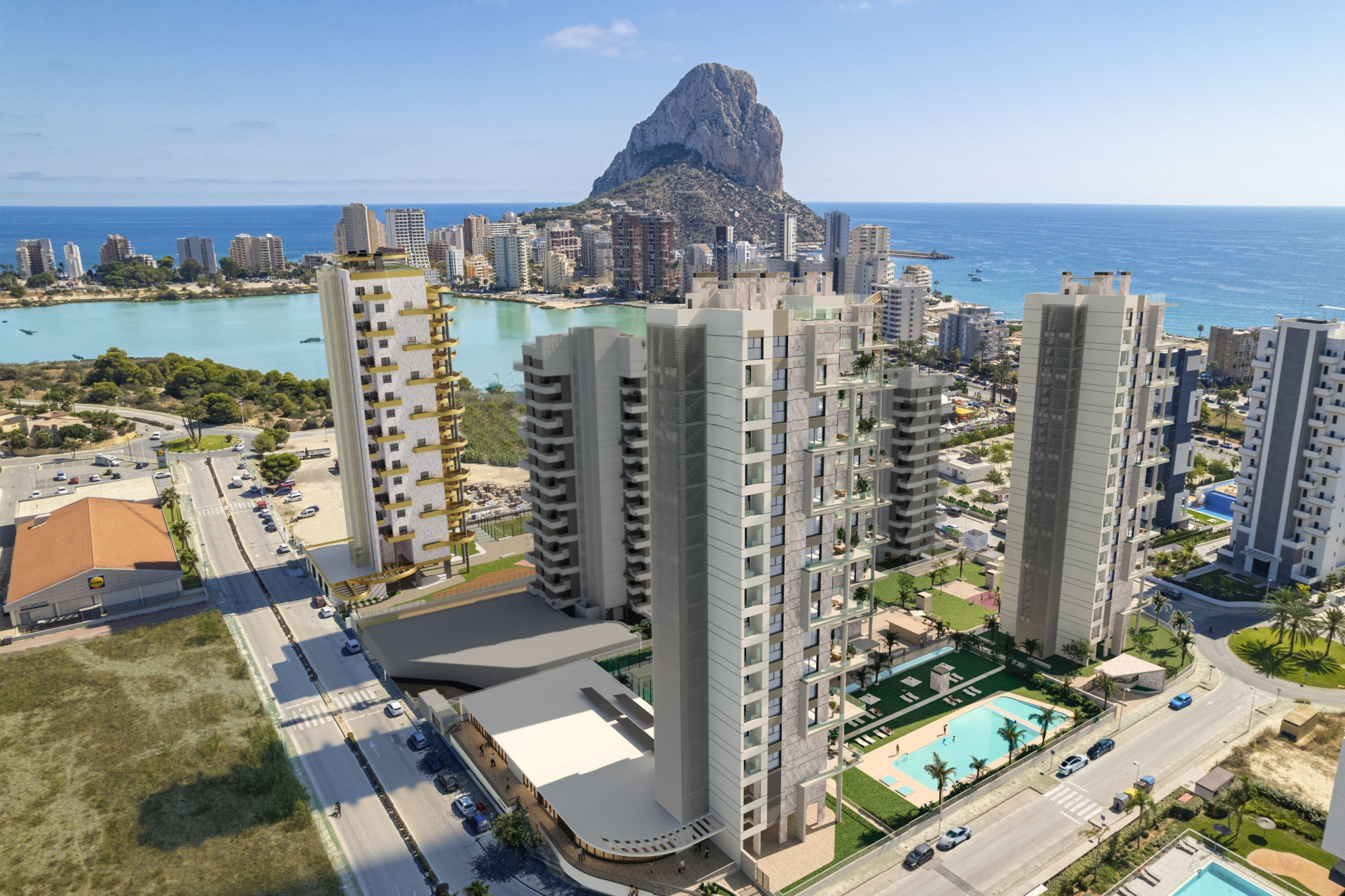 Nouvelle construction - Appartement -
Calpe