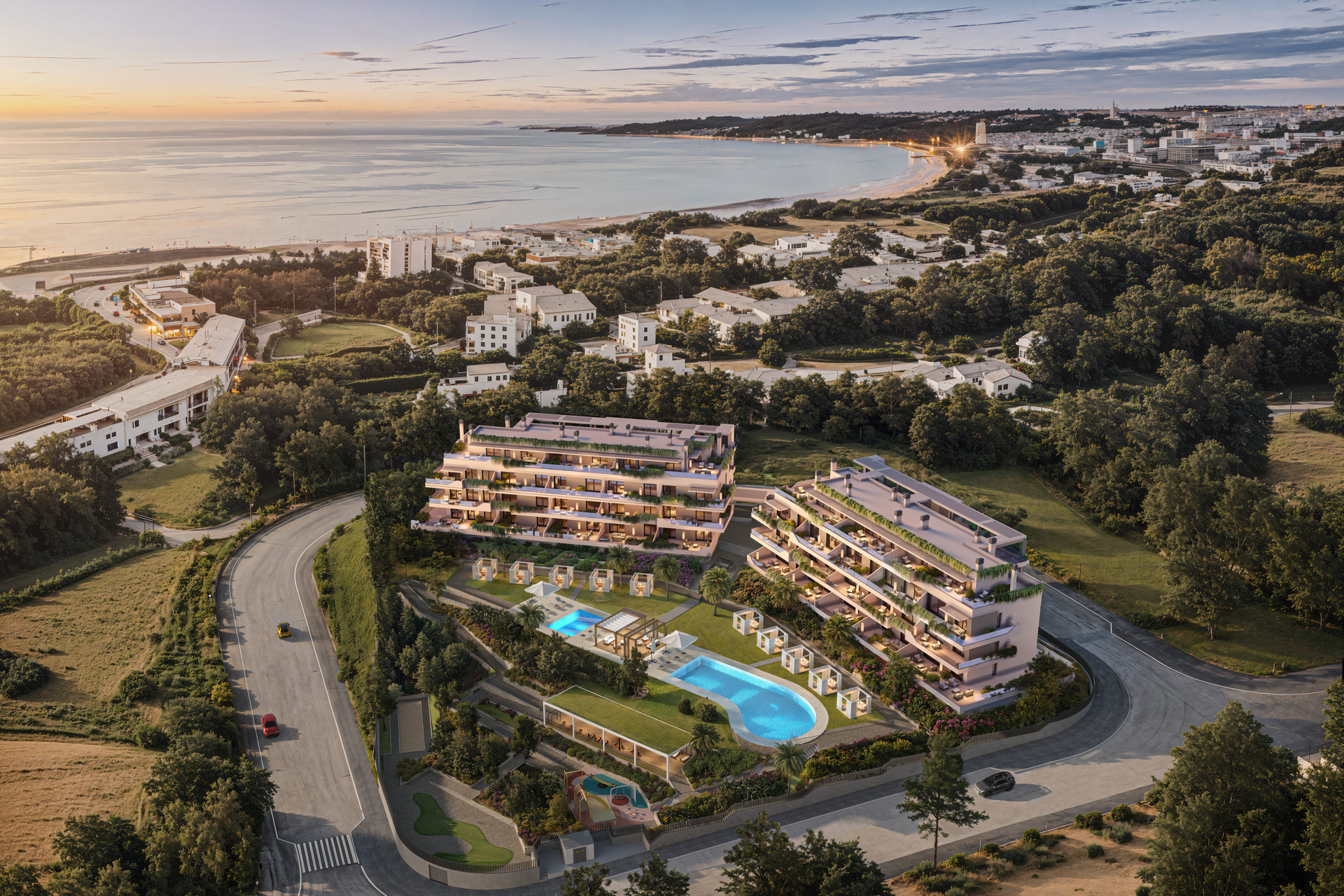 Nouvelle construction - Appartement -
Las Lagunas de Mijas