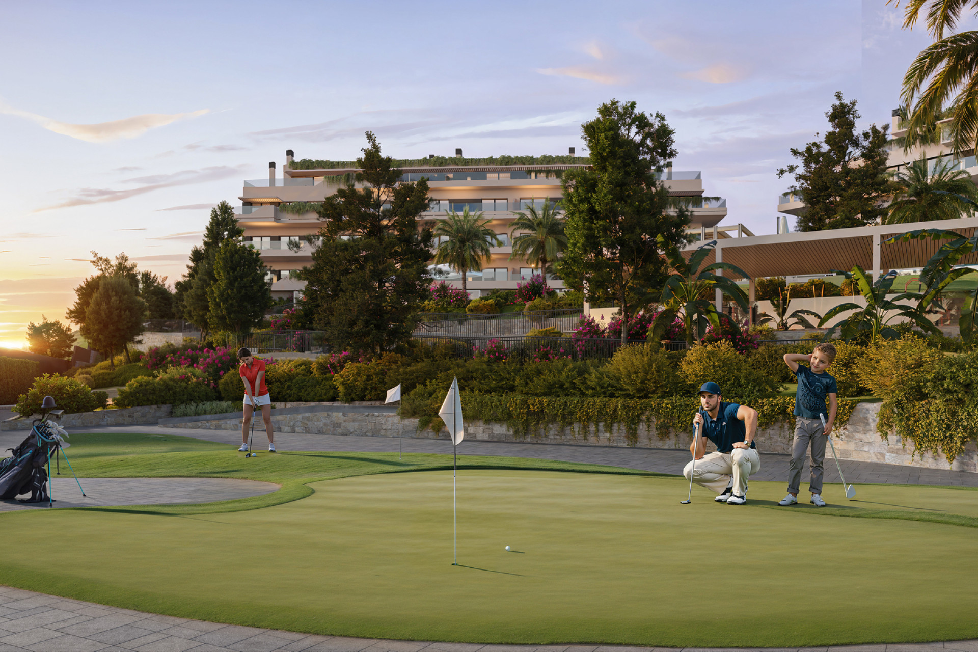 Nouvelle construction - Appartement -
Las Lagunas de Mijas