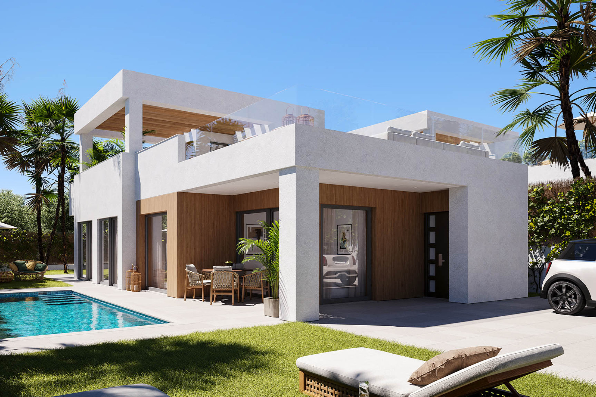 Nouvelle construction - detached -
Golf Bahía