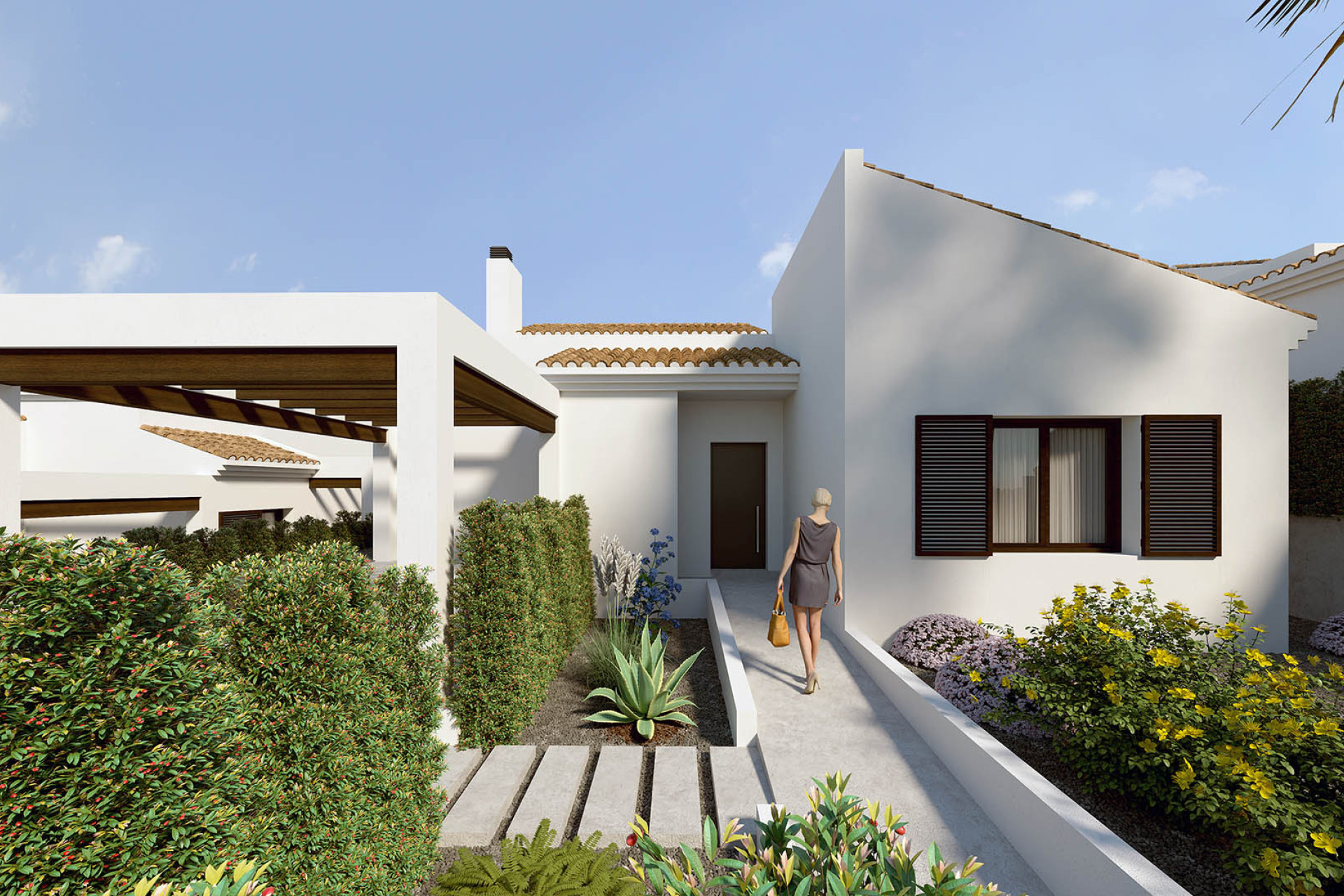 Nouvelle construction - Maison de ville -
Algorfa
