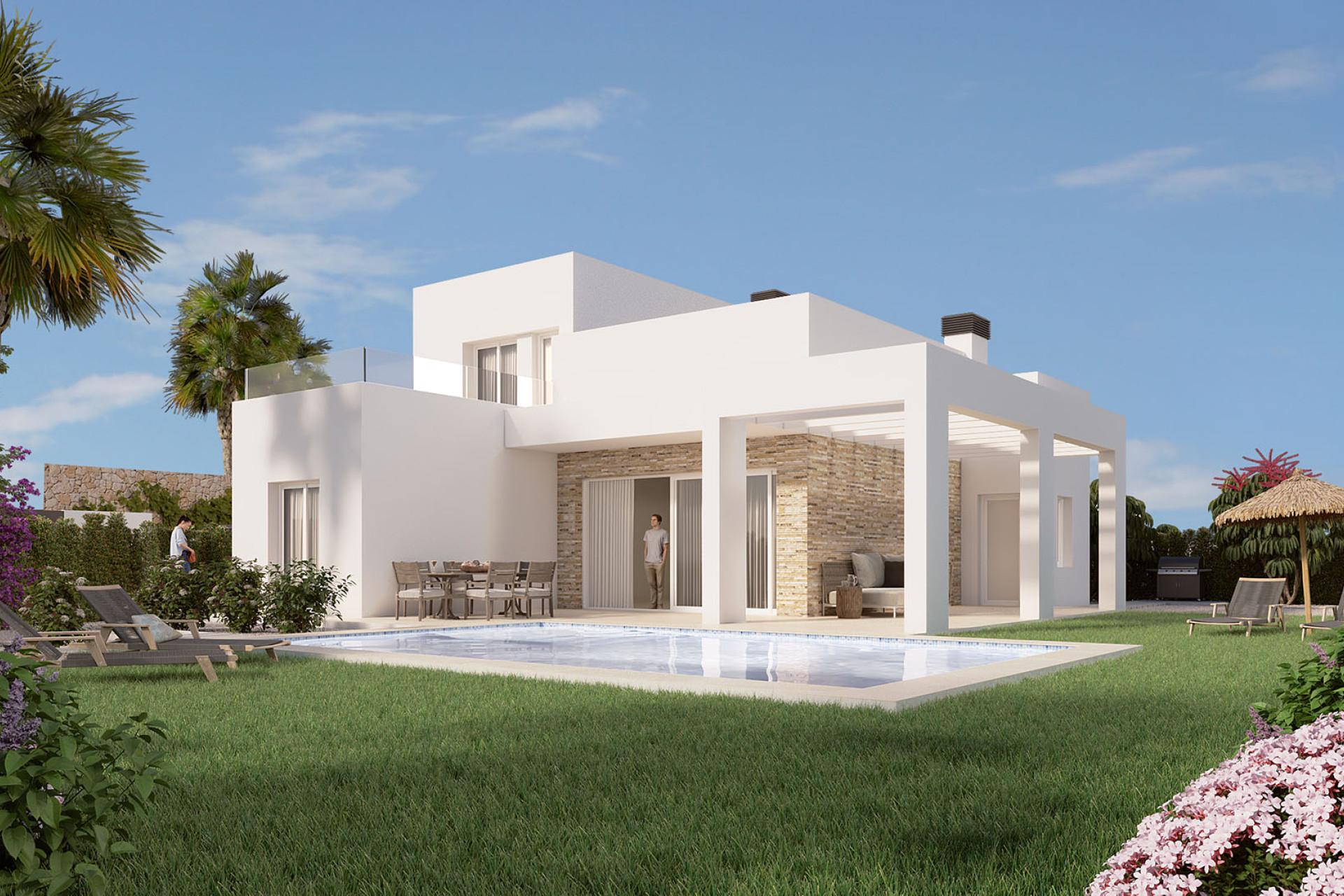 Nouvelle construction - Maison de ville -
Algorfa