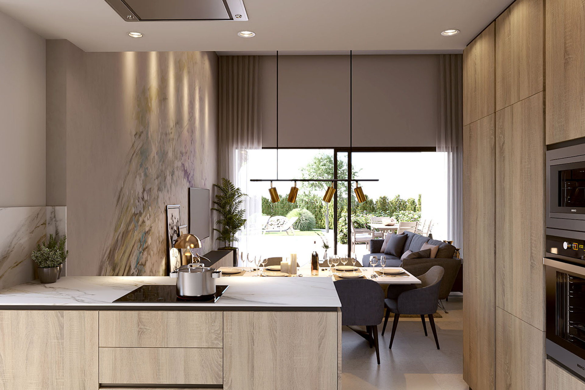 Nouvelle construction - Maison de ville -
Algorfa