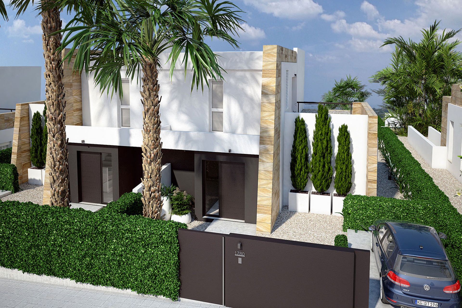 Nouvelle construction - Maison de ville -
Algorfa