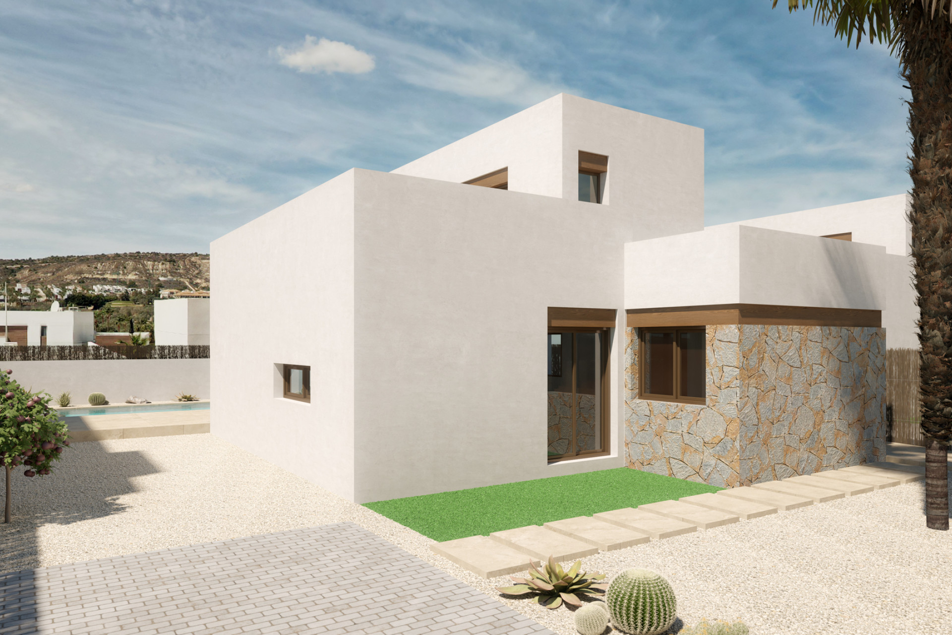 Nouvelle construction - Maison de ville -
Algorfa
