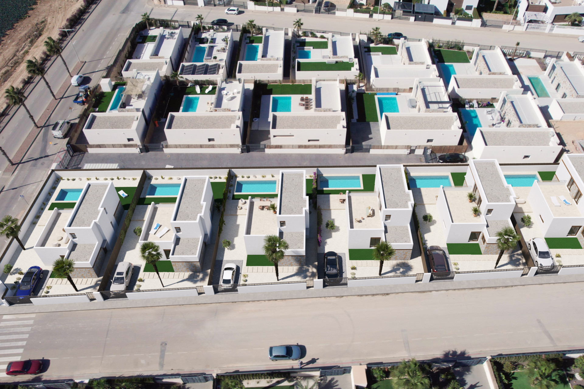 Nouvelle construction - Maison de ville -
Algorfa