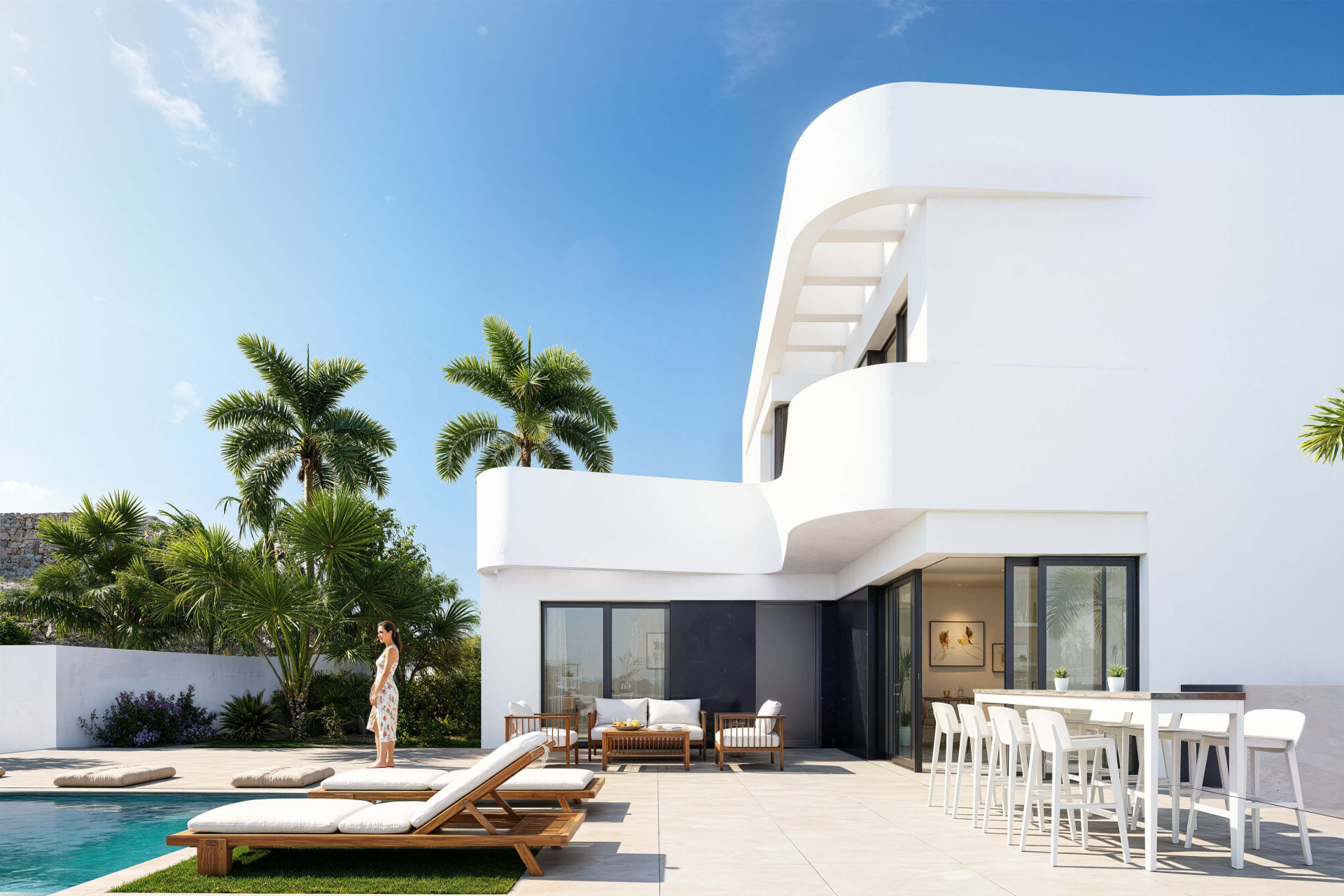 Nouvelle construction - Maison de ville -
Algorfa