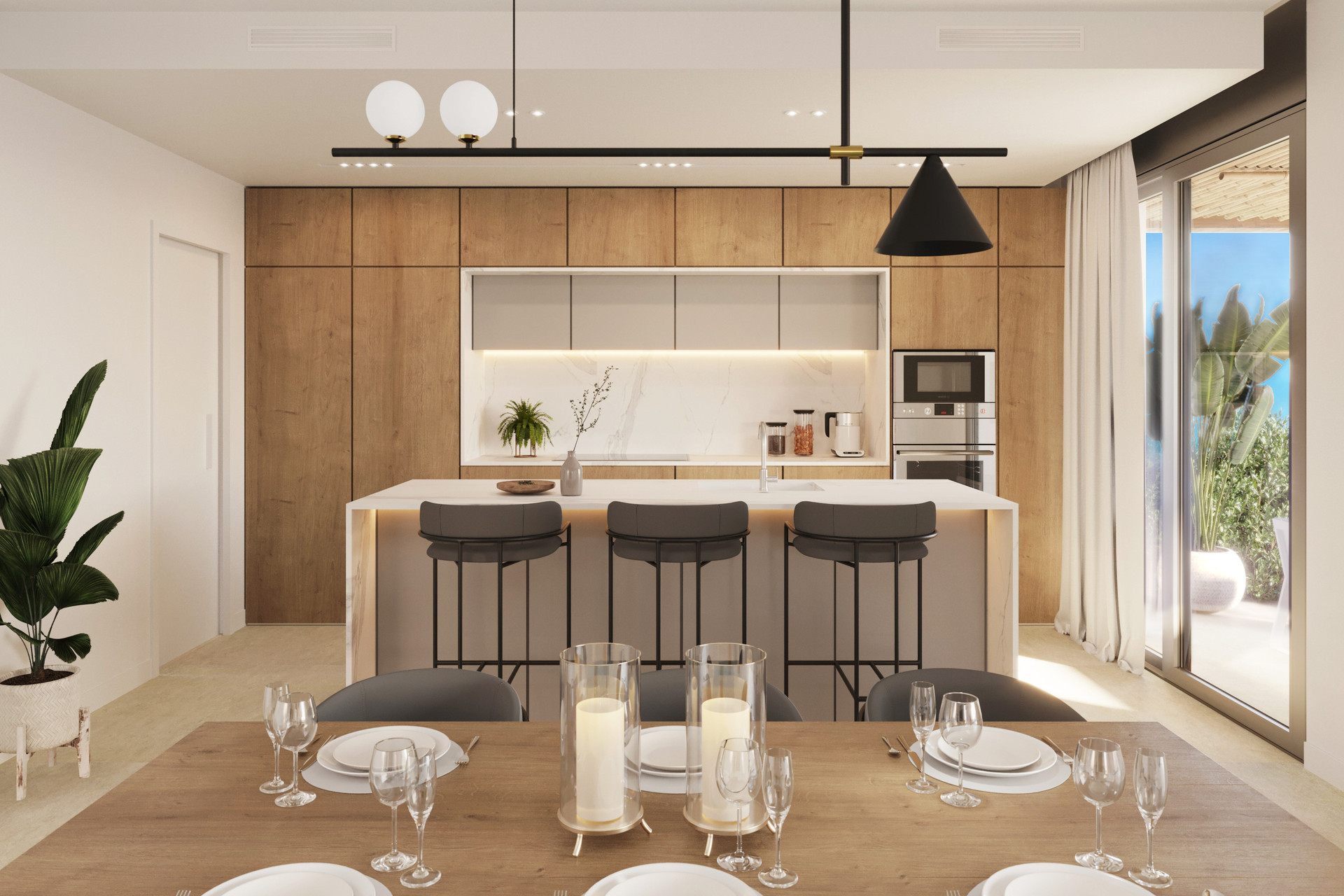 Nouvelle construction - Maison de ville -
Polop