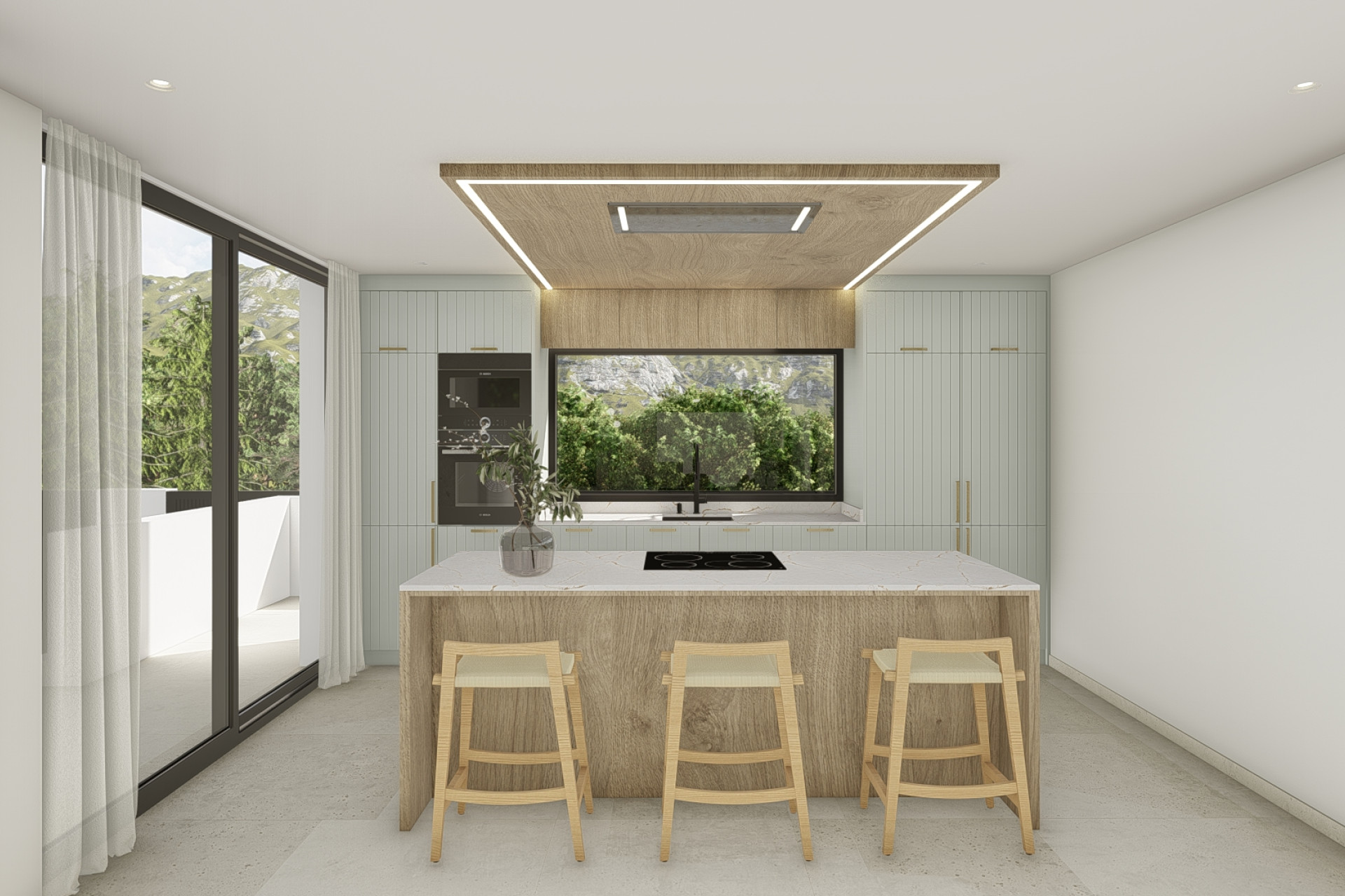 Nouvelle construction - Maison de ville -
Polop