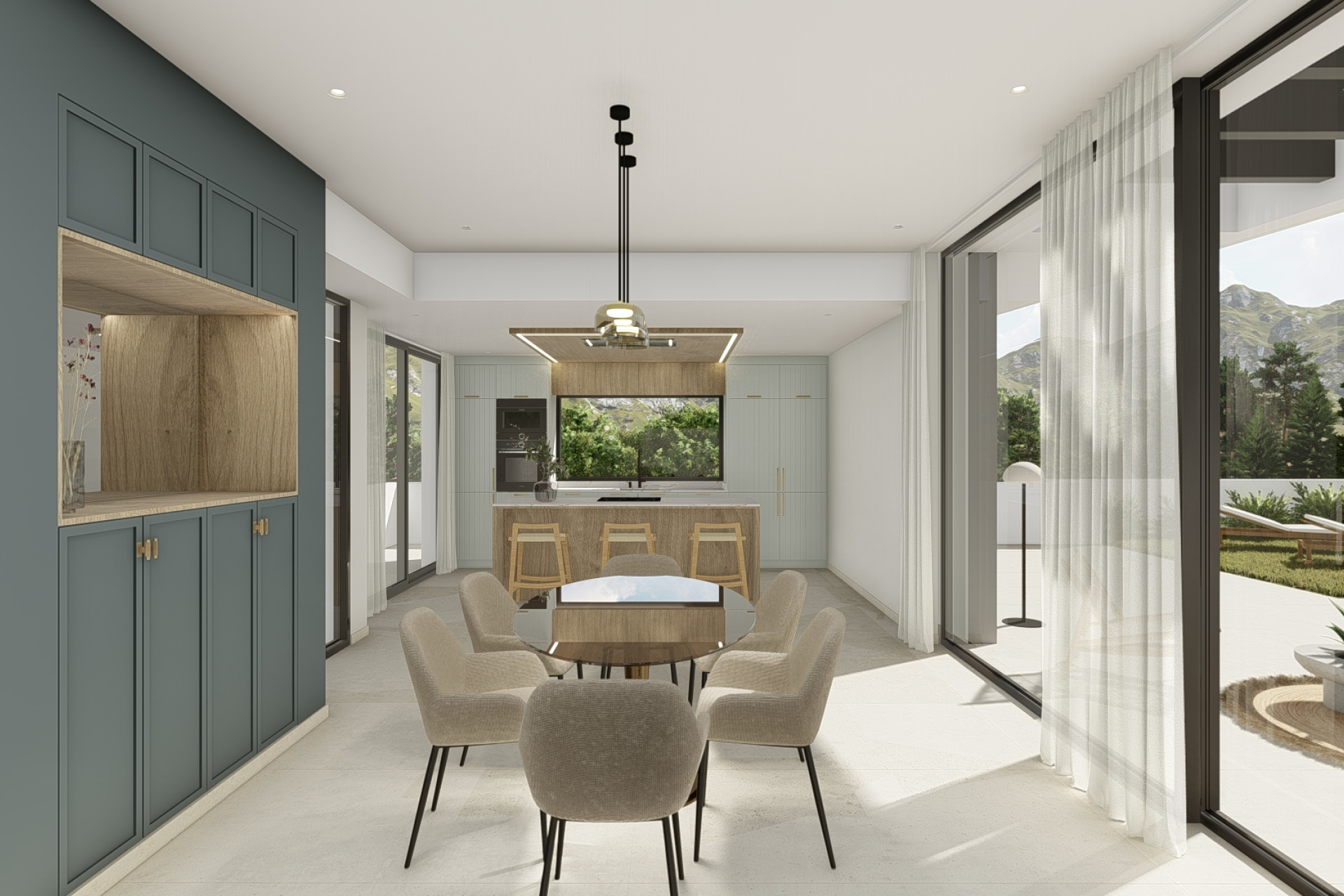 Nouvelle construction - Maison de ville -
Polop