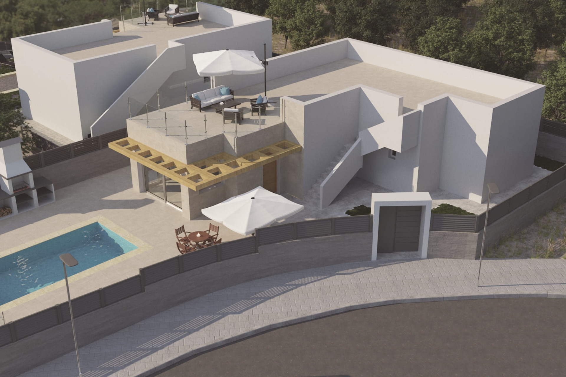 Nouvelle construction - Maison de ville -
Polop