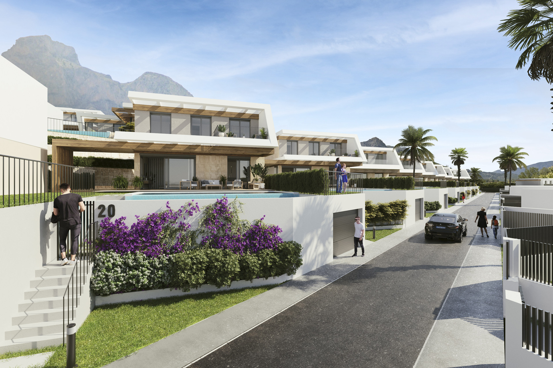 Nouvelle construction - Maison de ville -
Polop