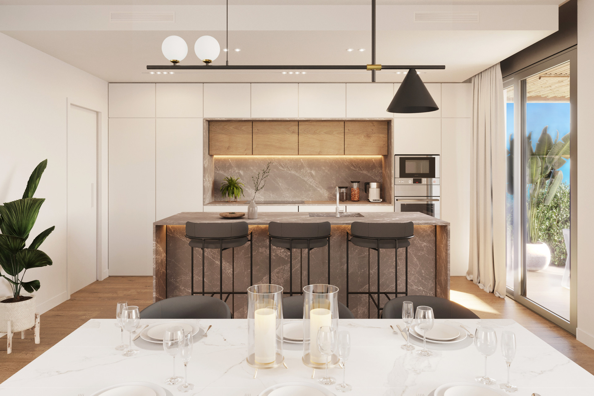 Nouvelle construction - Maison de ville -
Polop