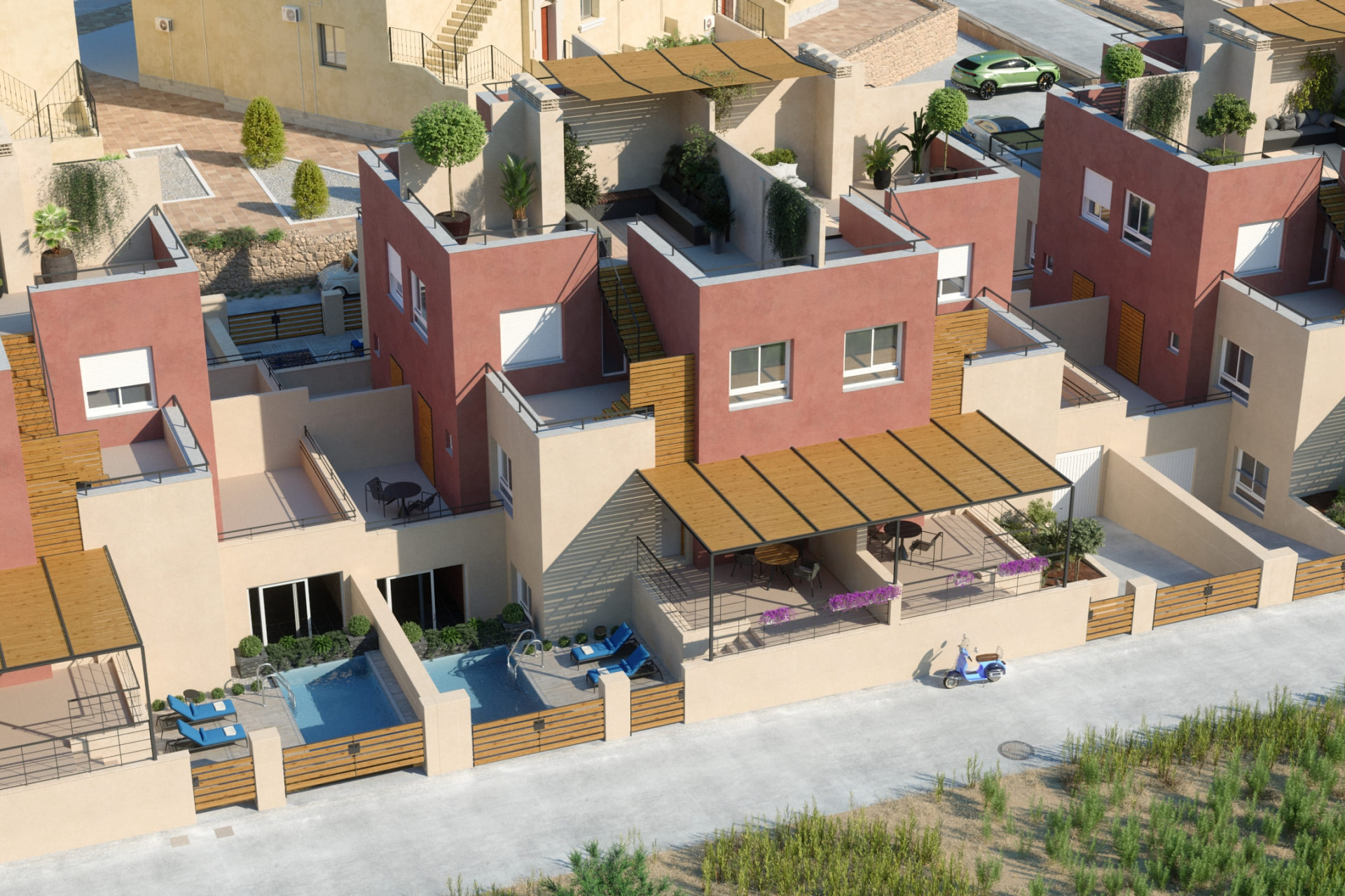 Nouvelle construction - terraced -
Algorfa