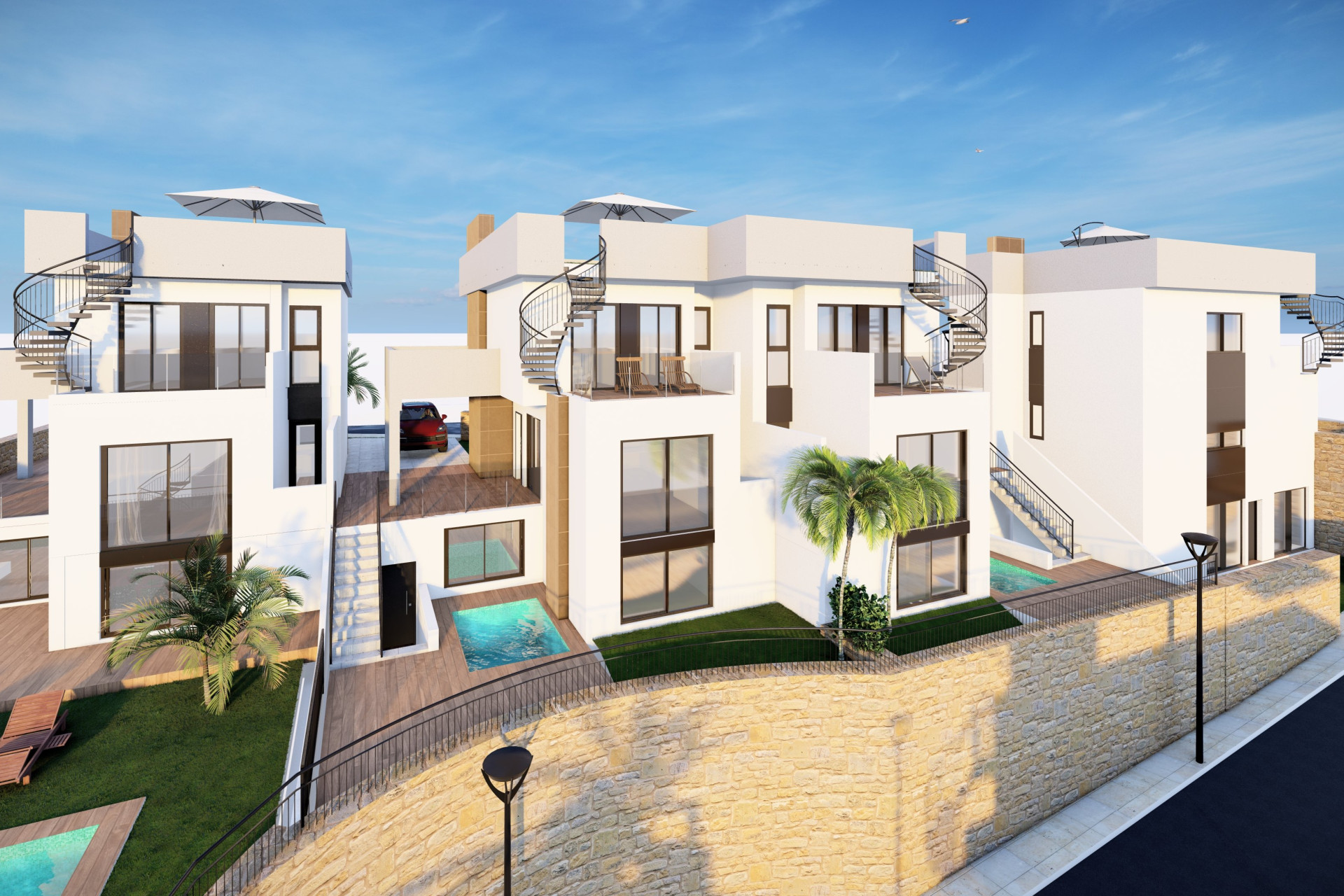 Nouvelle construction - Villa / Jumelée -
Algorfa