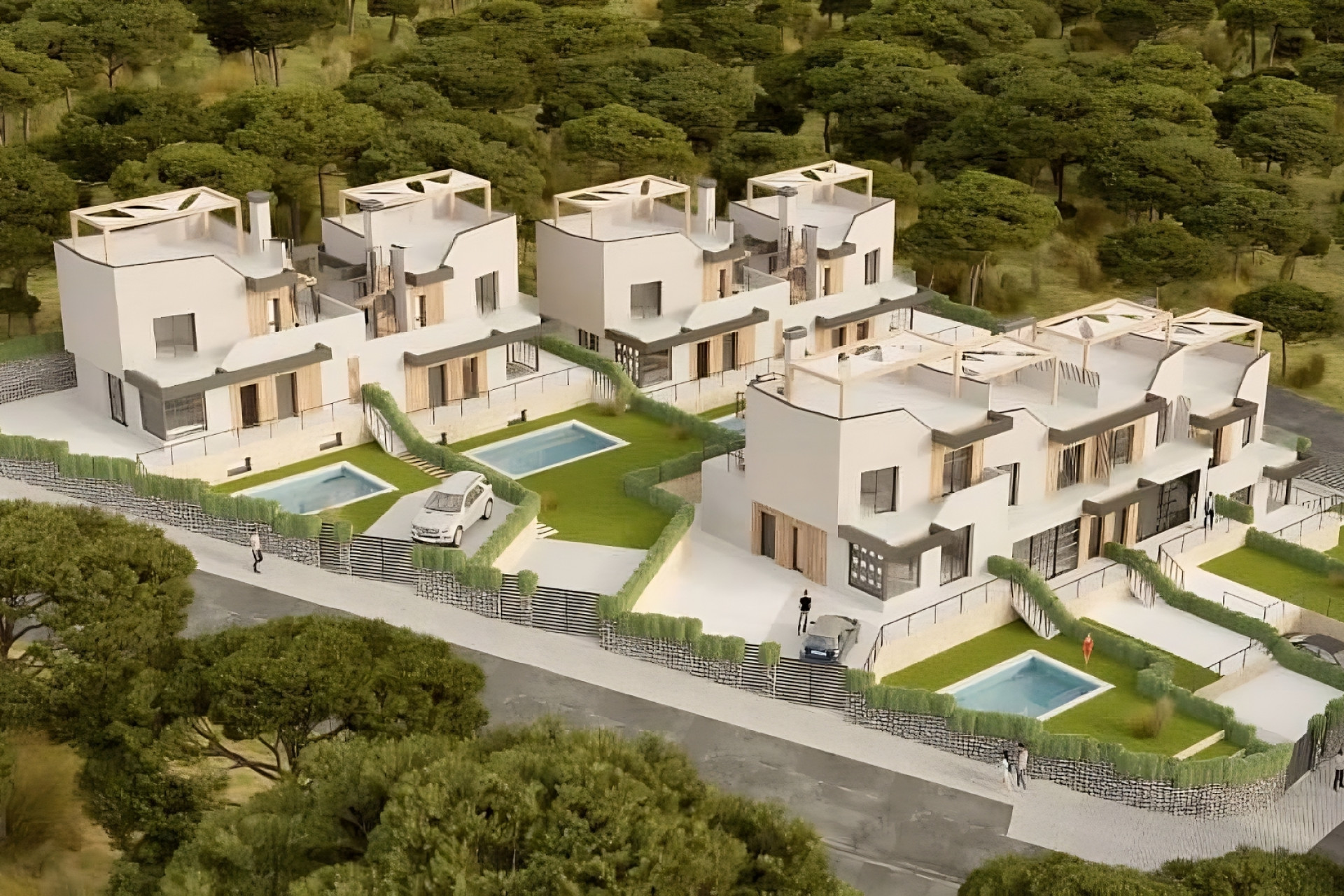 Nouvelle construction - Villa / Jumelée -
Polop