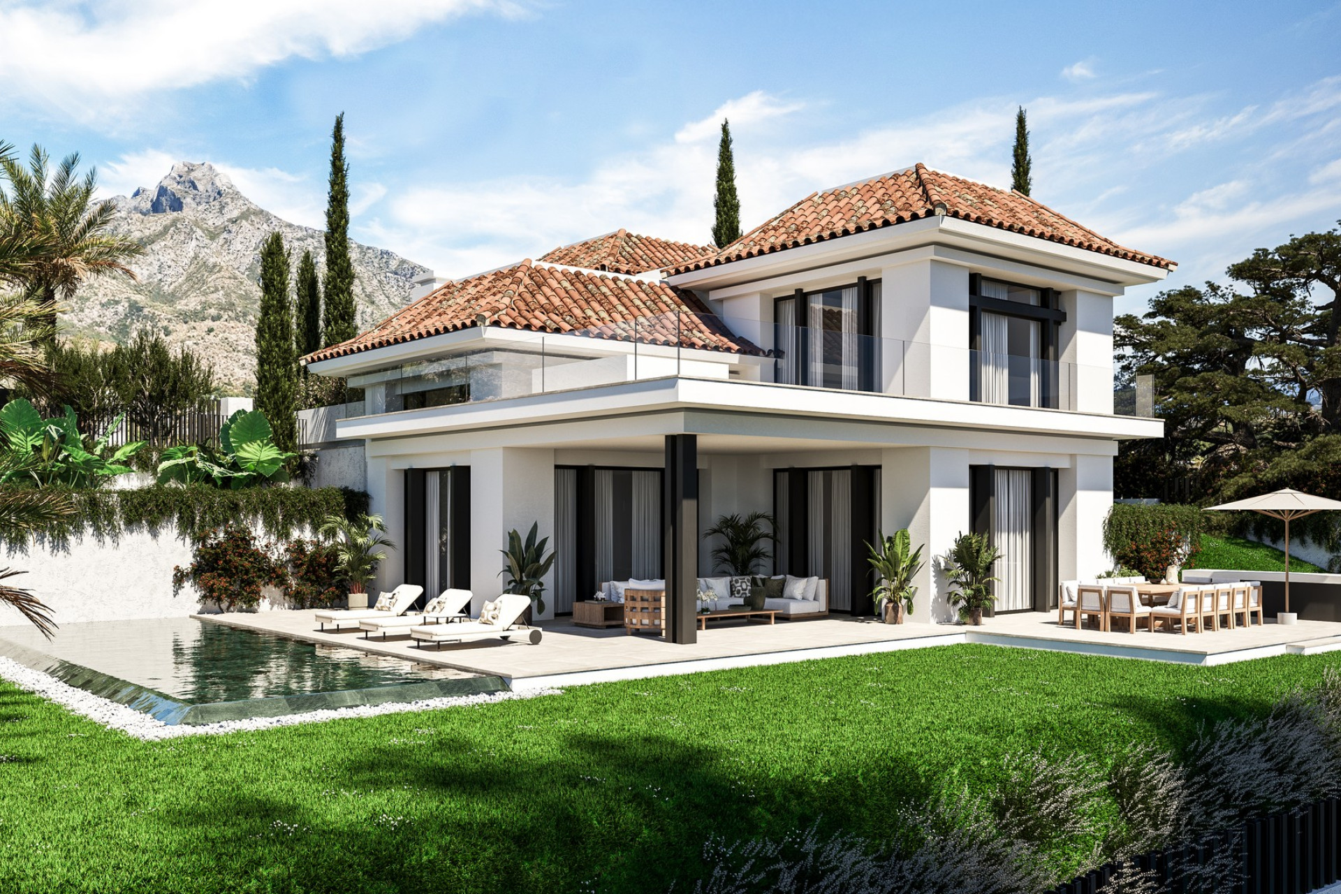 Nouvelle construction - Villa -
Marbella