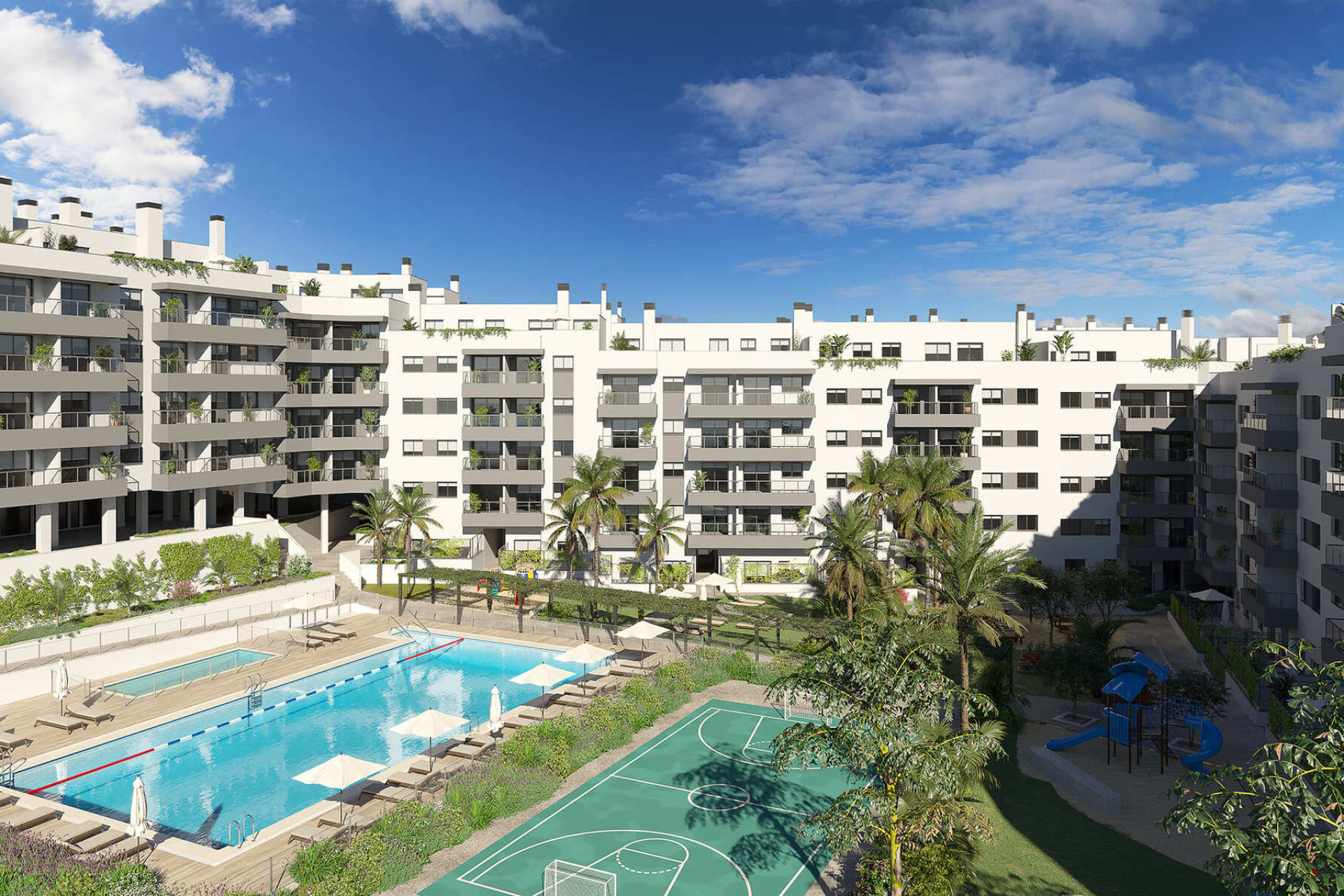 Новое здание - apartment -
Las Lagunas de Mijas