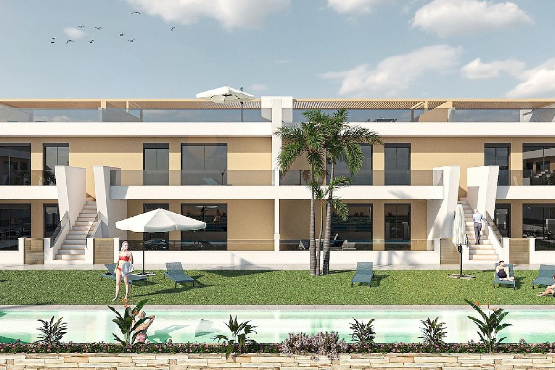 Новое здание - Бунгало -
San Pedro del   Pinatar - San Pedro del Pinatar 