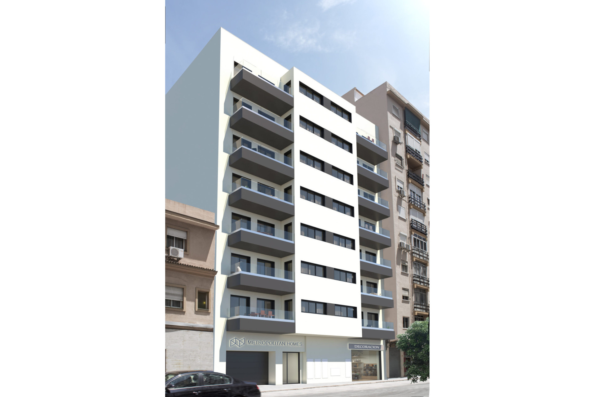 Новое здание - ground-floor -
Malaga