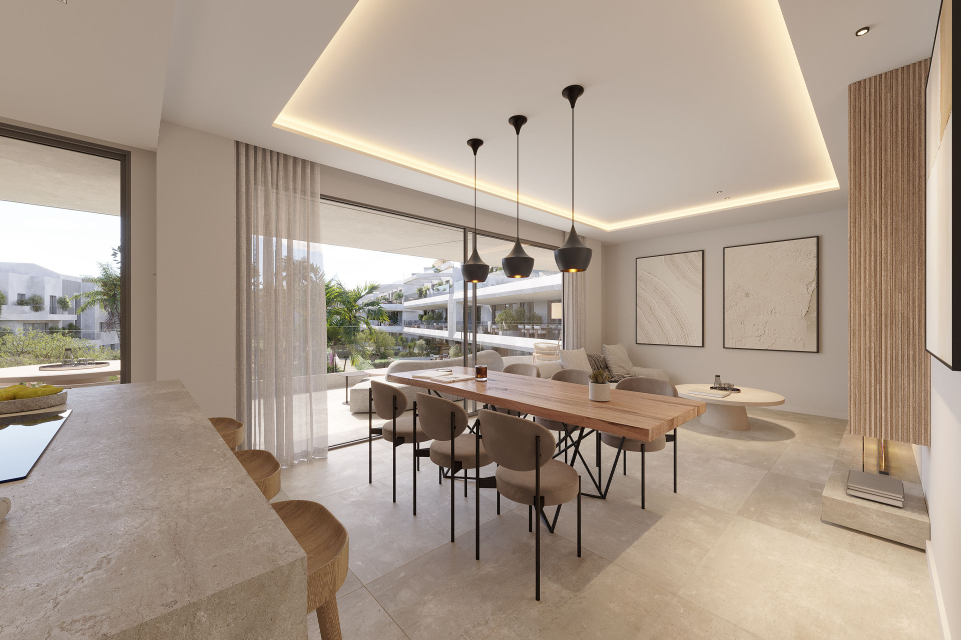Новое здание - Квартира / квартира -
Estepona