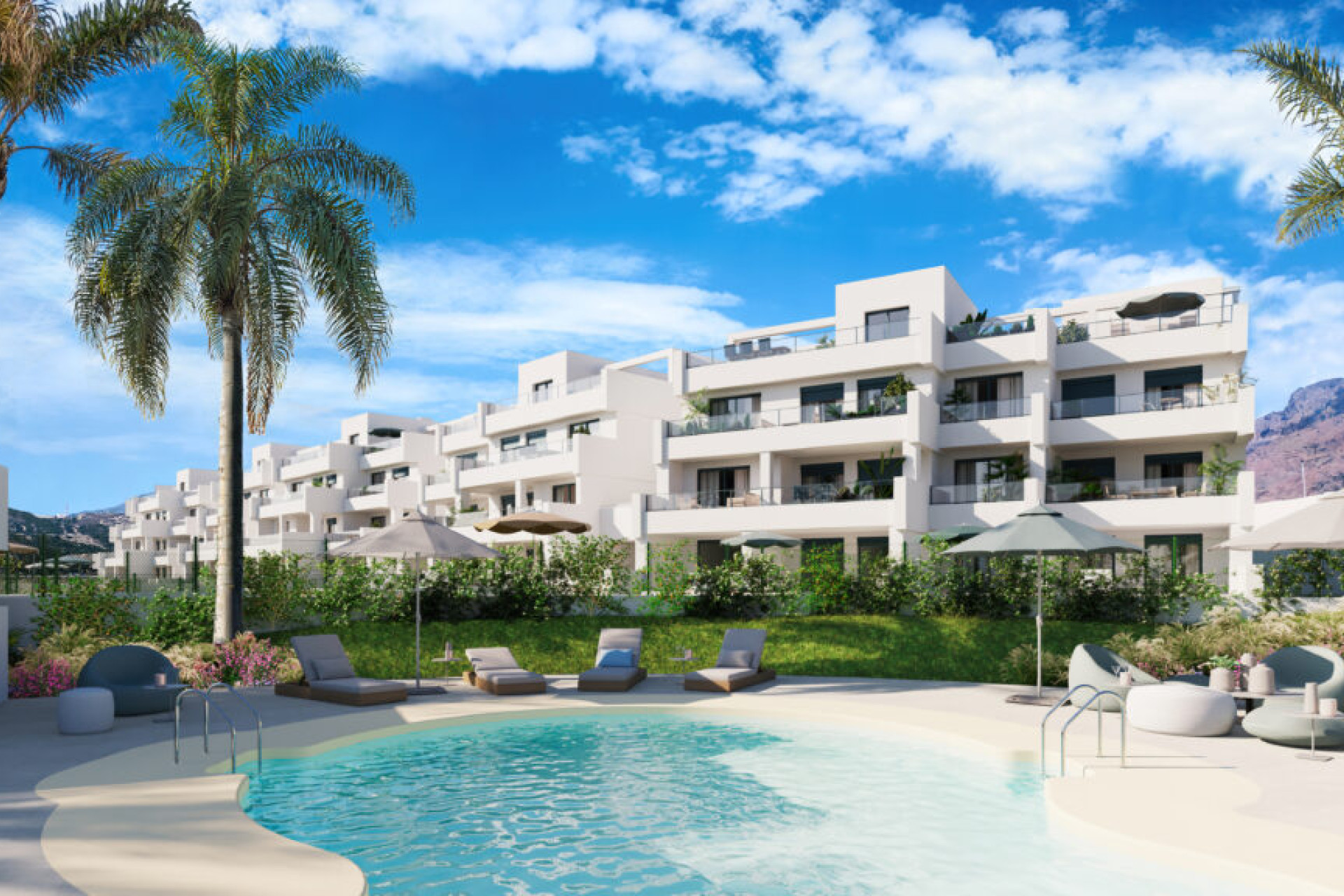 Новое здание - Квартира / квартира -
Estepona